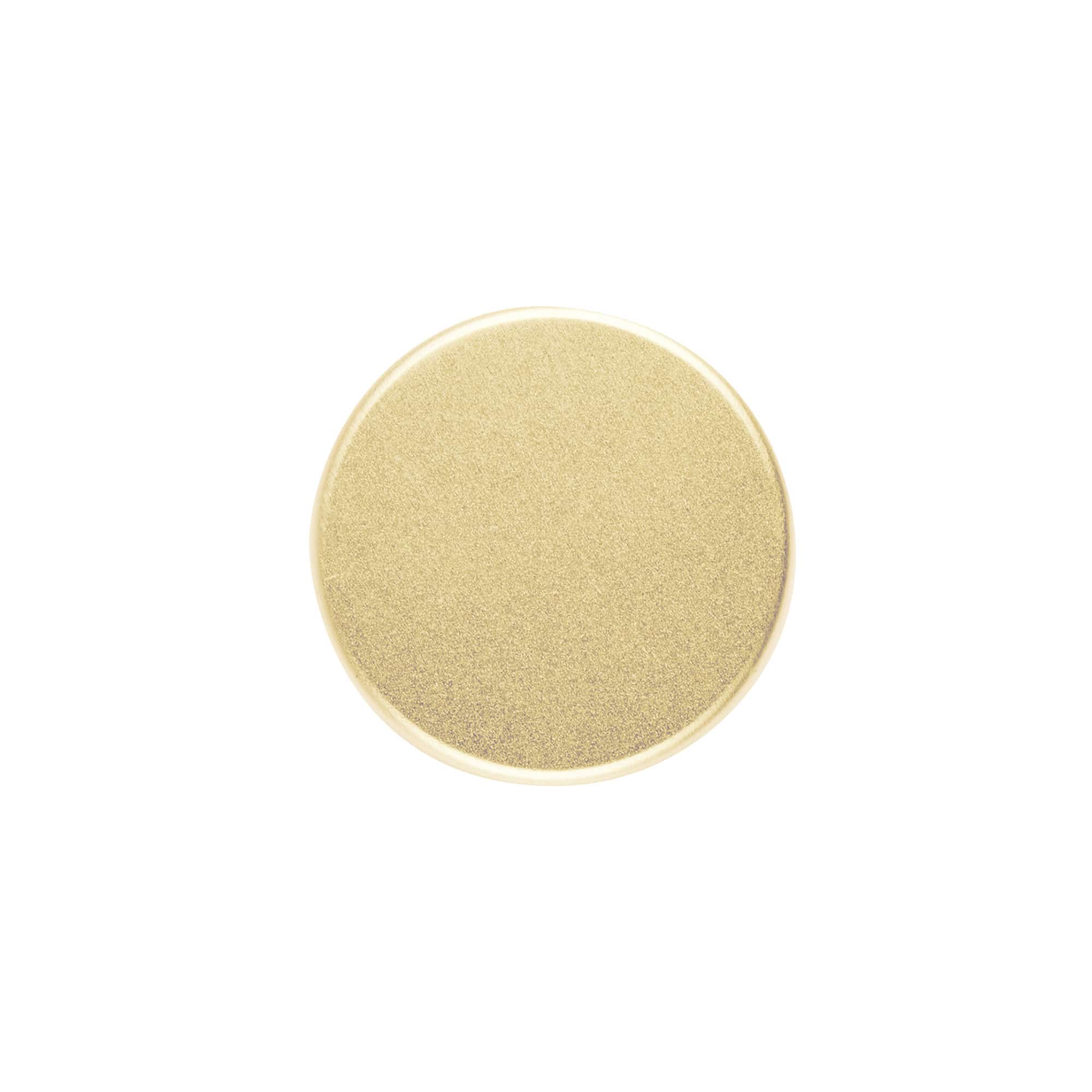 Tappo a vite, plastica ABS, oro, per imboccatura: GPI 33/400