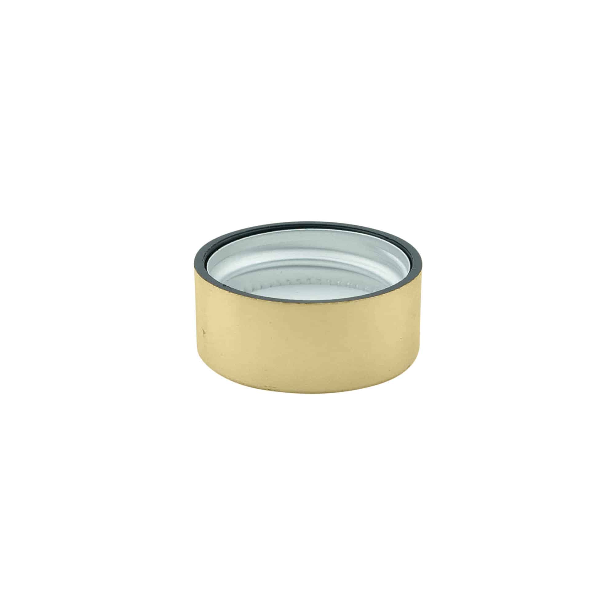 Tappo a vite, plastica ABS, oro, per bocca: GPI 28/400