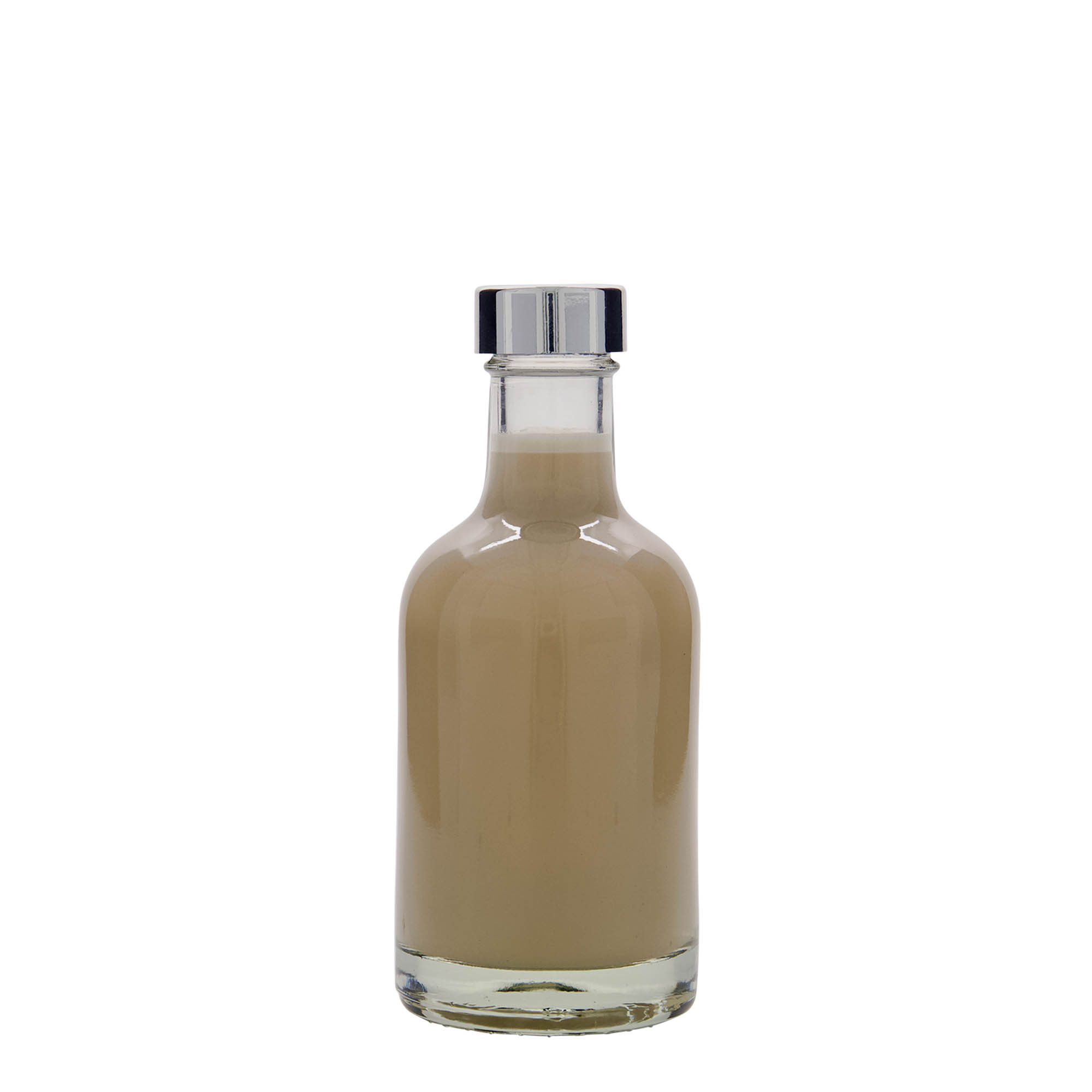 Bottiglia di vetro da 200 ml 'First Class', bocca: GPI 28