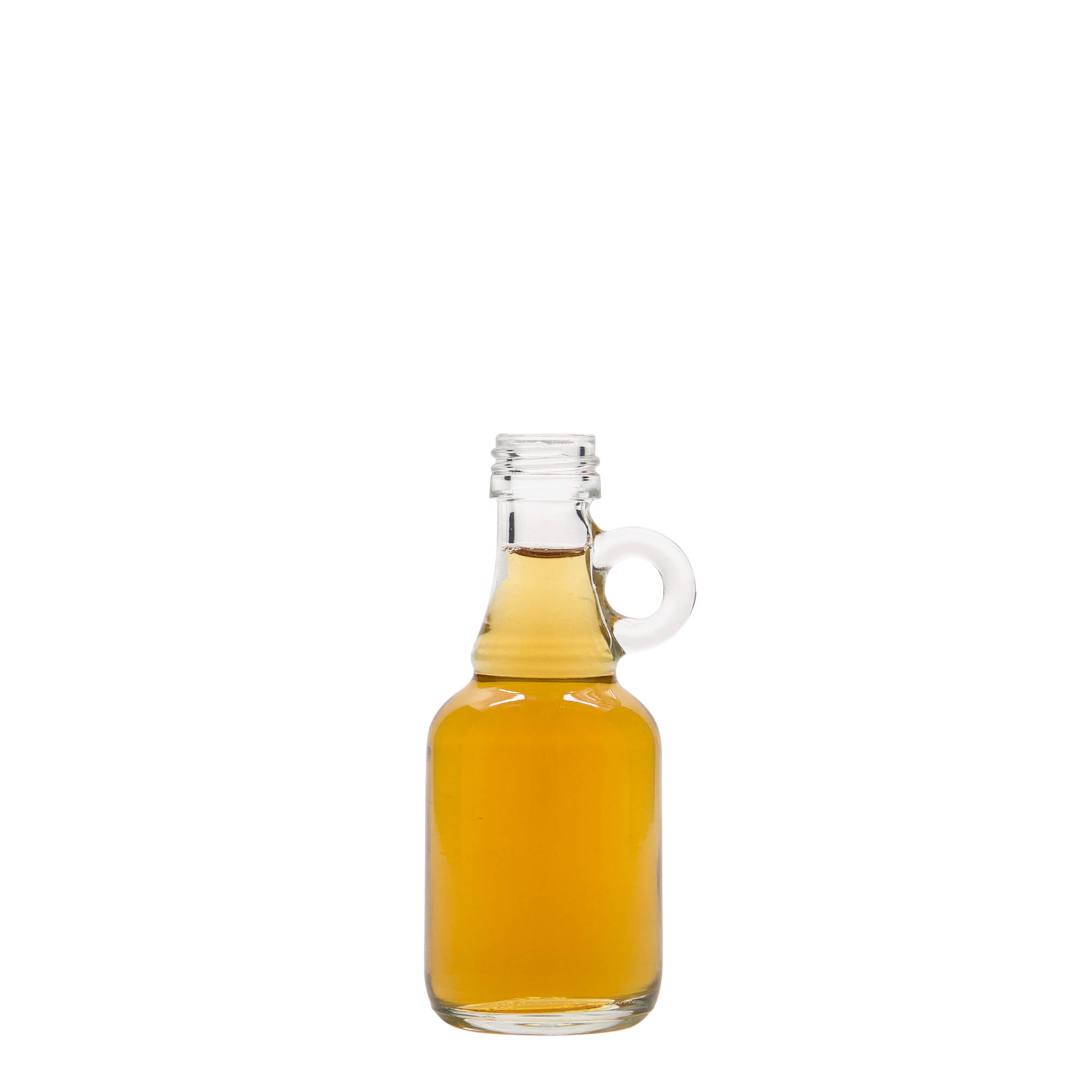 Bottiglia di vetro da 40 ml 'Santos', bocca: PP 18