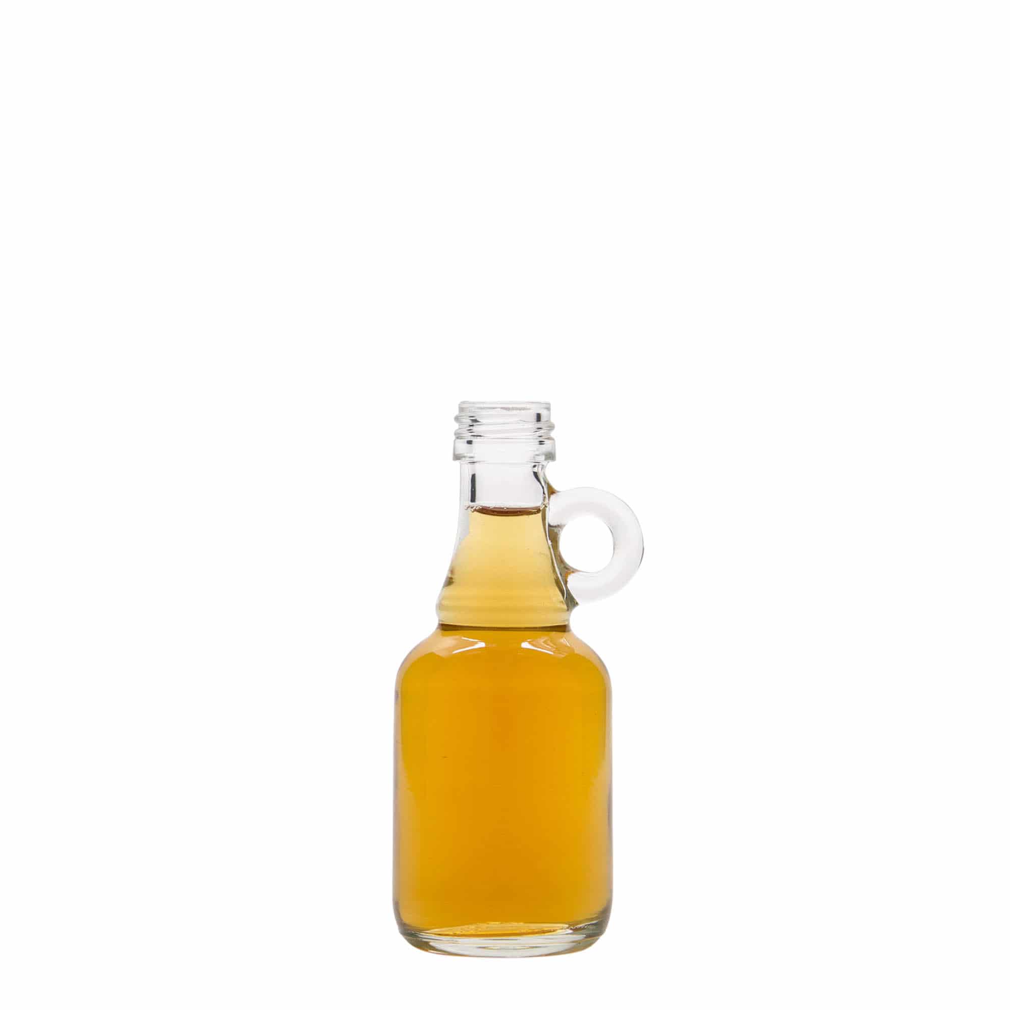 Bottiglia di vetro da 40 ml 'Santos', bocca: PP 18