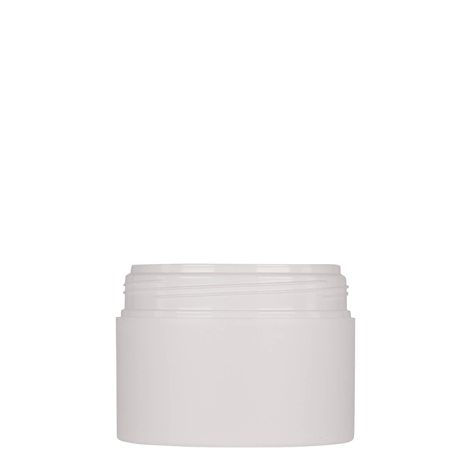 150 ml barattolo in plastica 'Antonella', PP, bianco, apertura: chiusura a vite 150 ml barattolo in plastica 'Antonella', PP, bianco, apertura: chiusura a vite