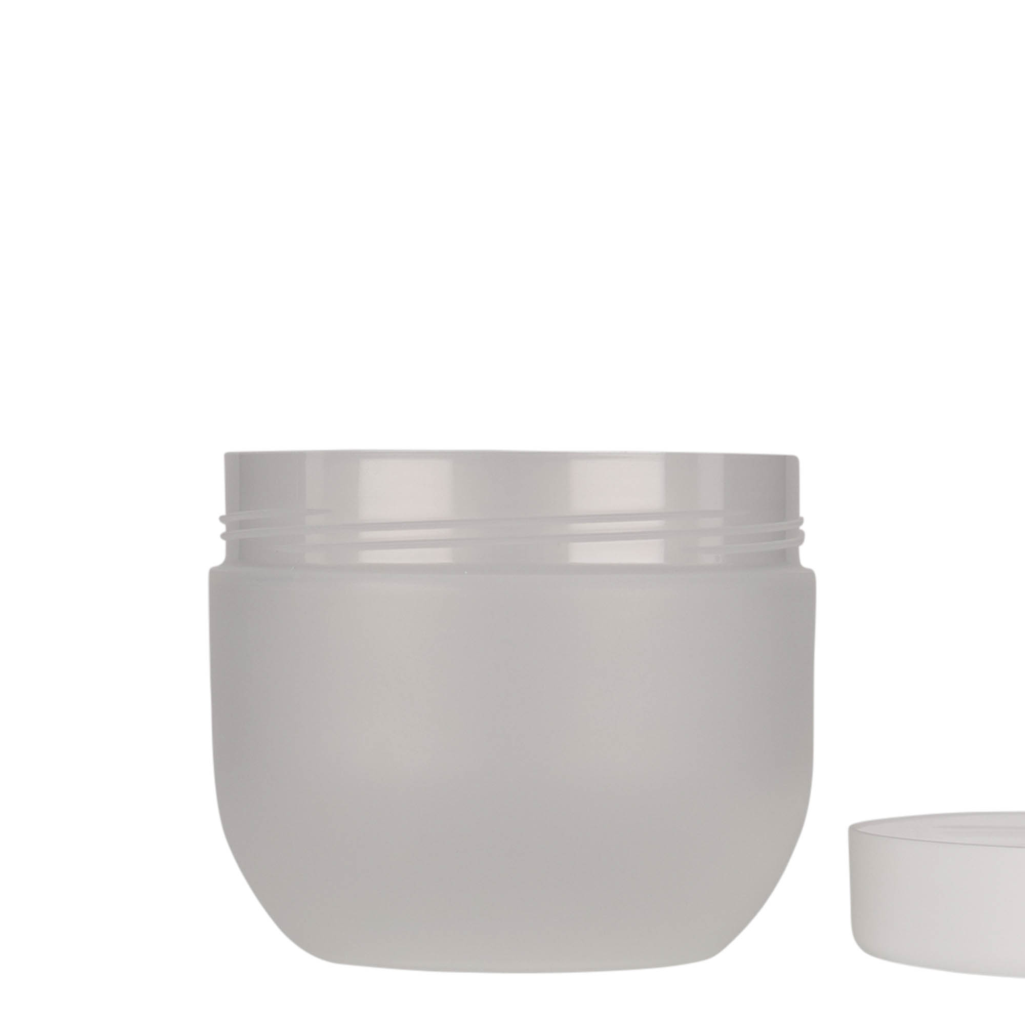500 ml barattolo in plastica 'Magic', PP, naturale, apertura: chiusura a vite 500 ml barattolo in plastica 'Magic', PP, naturale, apertura: chiusura a vite