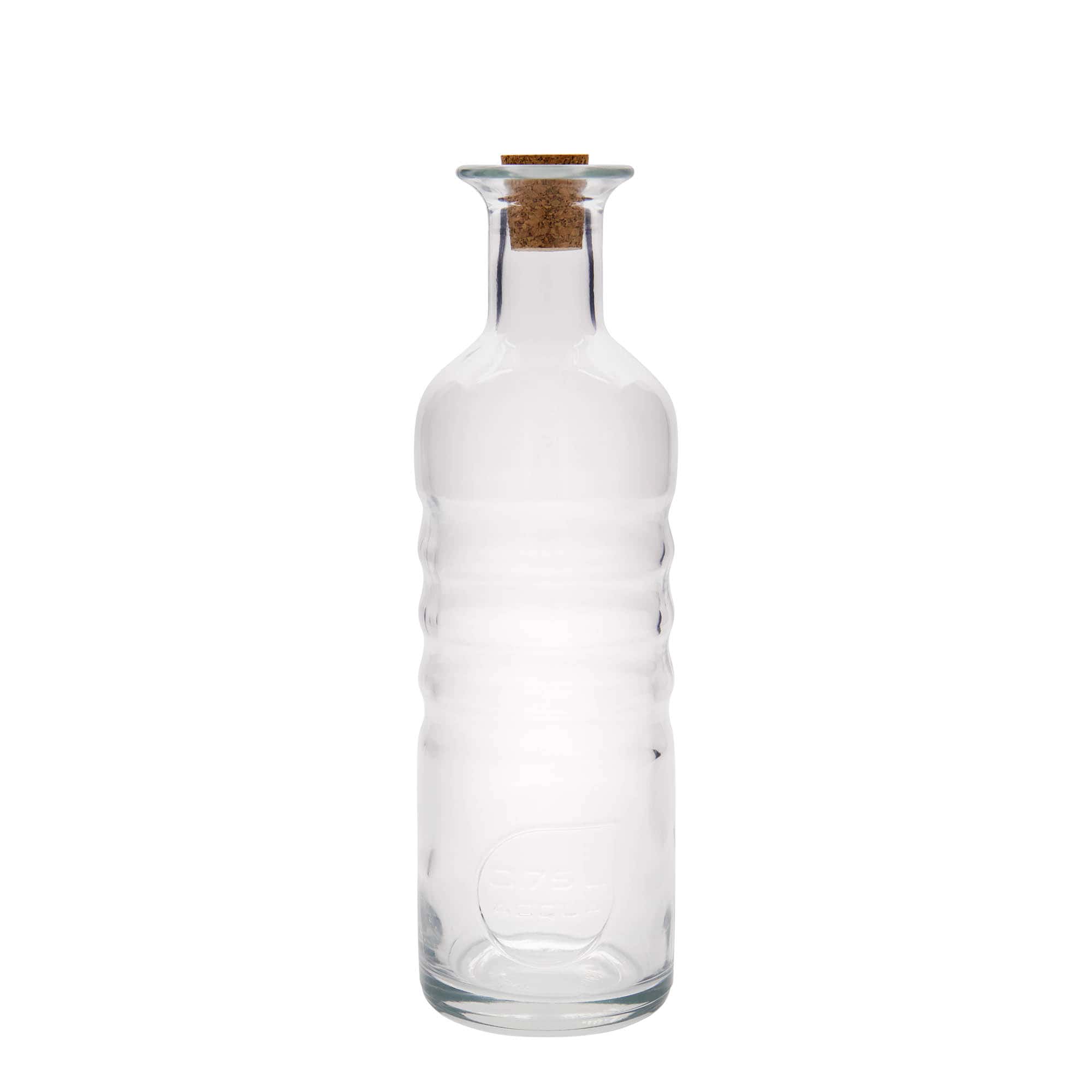 Bottiglia di vetro da 750 ml 'Optima Acqua', bocca: sughero