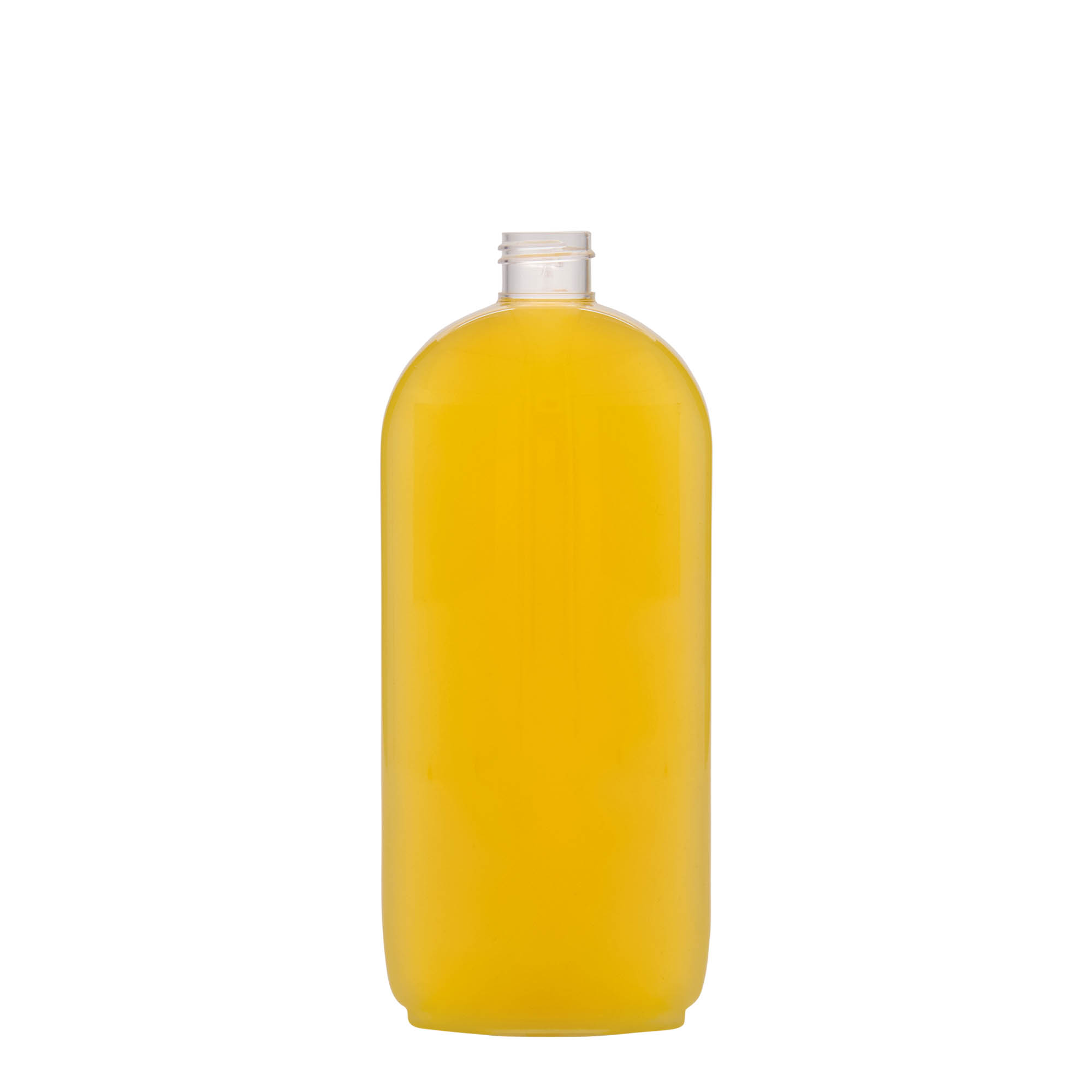 Bottiglia PET da 500 ml 'Iris', ovale, plastica, bocca: 24/410