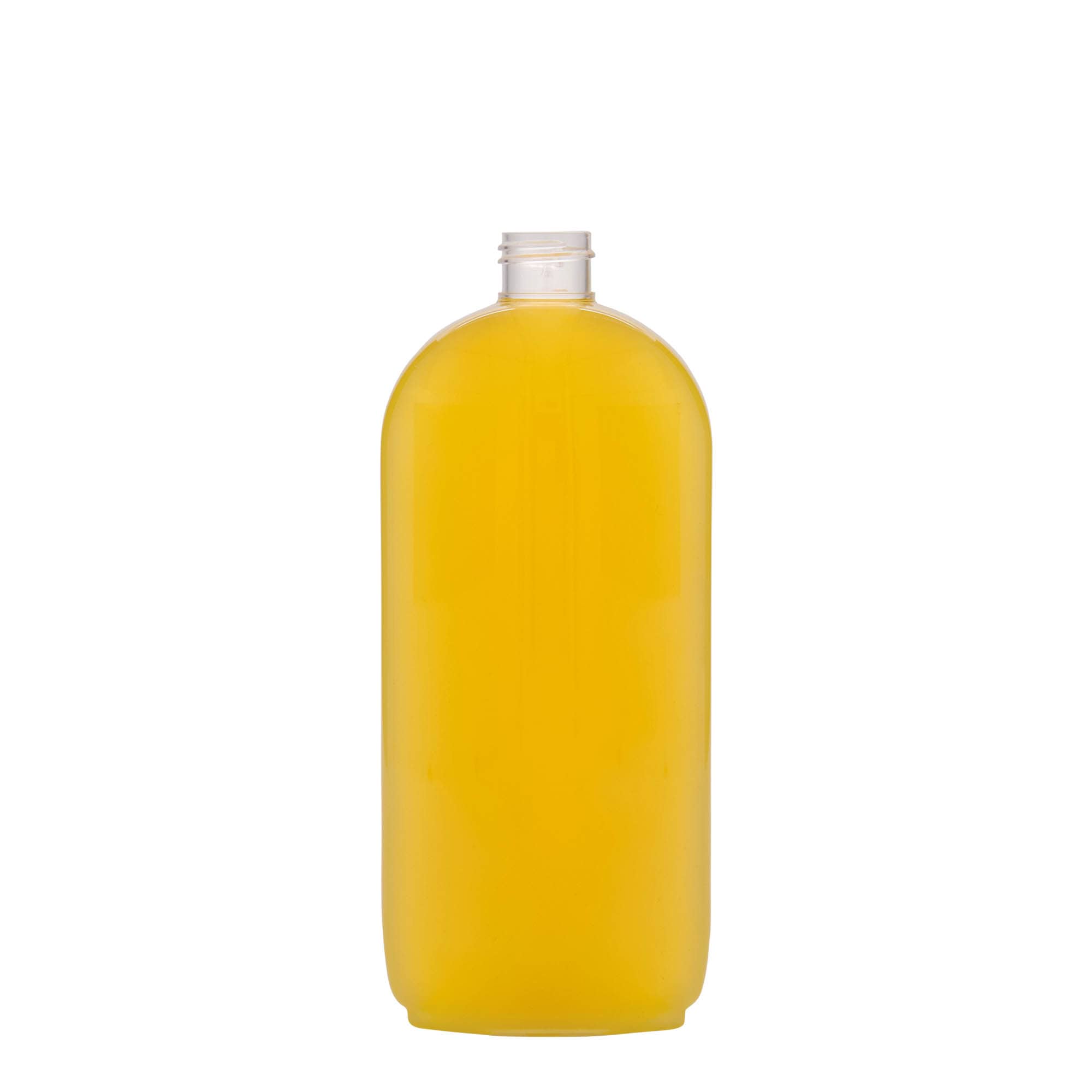 Bottiglia PET da 500 ml 'Iris', ovale, plastica, bocca: 24/410