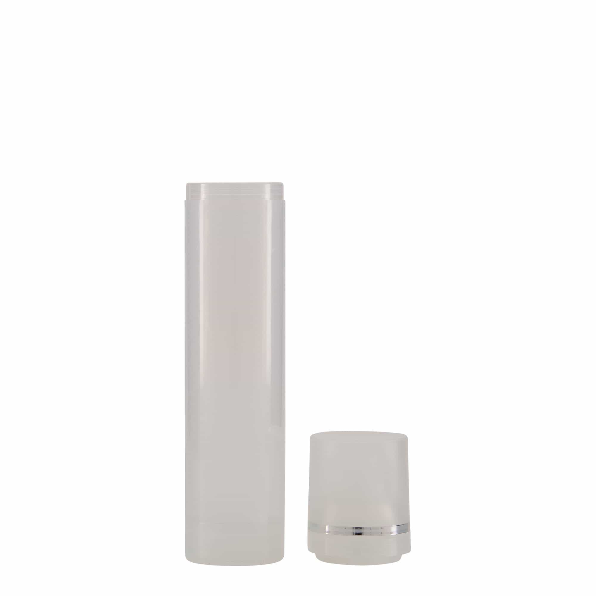 Dispenser Airless 100 ml 'Mezzo', plastica PP, naturale Dispenser Airless 100 ml 'Mezzo', plastica PP, naturale