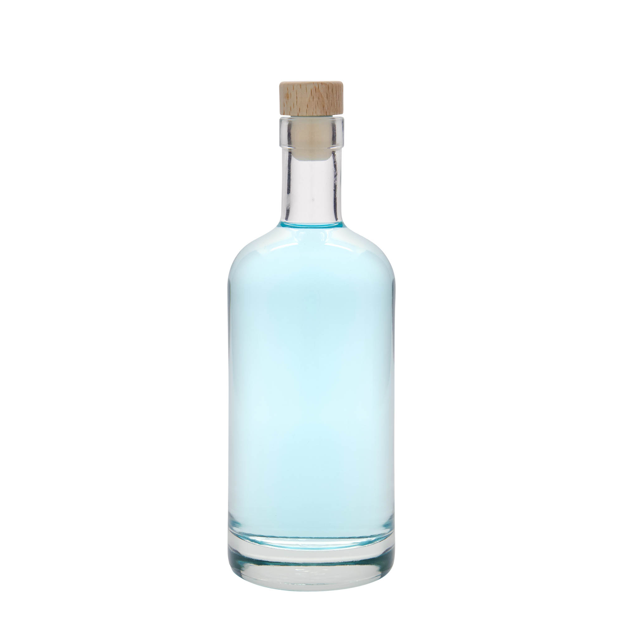 Bottiglia di vetro da 500 ml 'Linea Uno', bocca: sughero Bottiglia di vetro da 500 ml 'Linea Uno', bocca: sughero