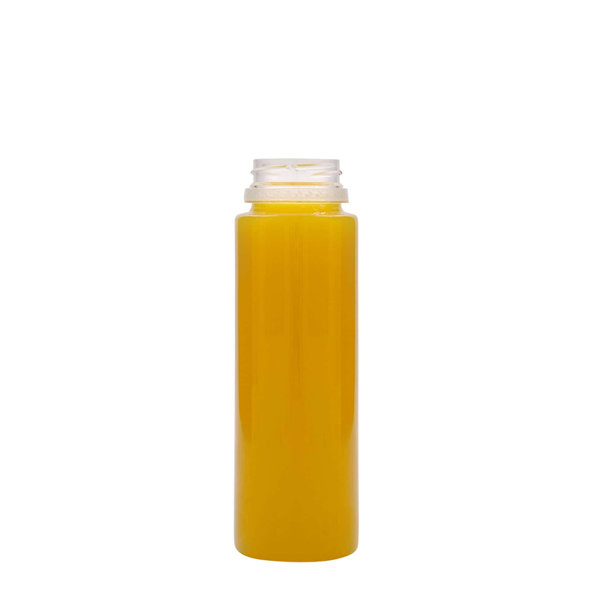 Bottiglia PET da 250 ml 'Everytime', plastica, bocca: 38 mm