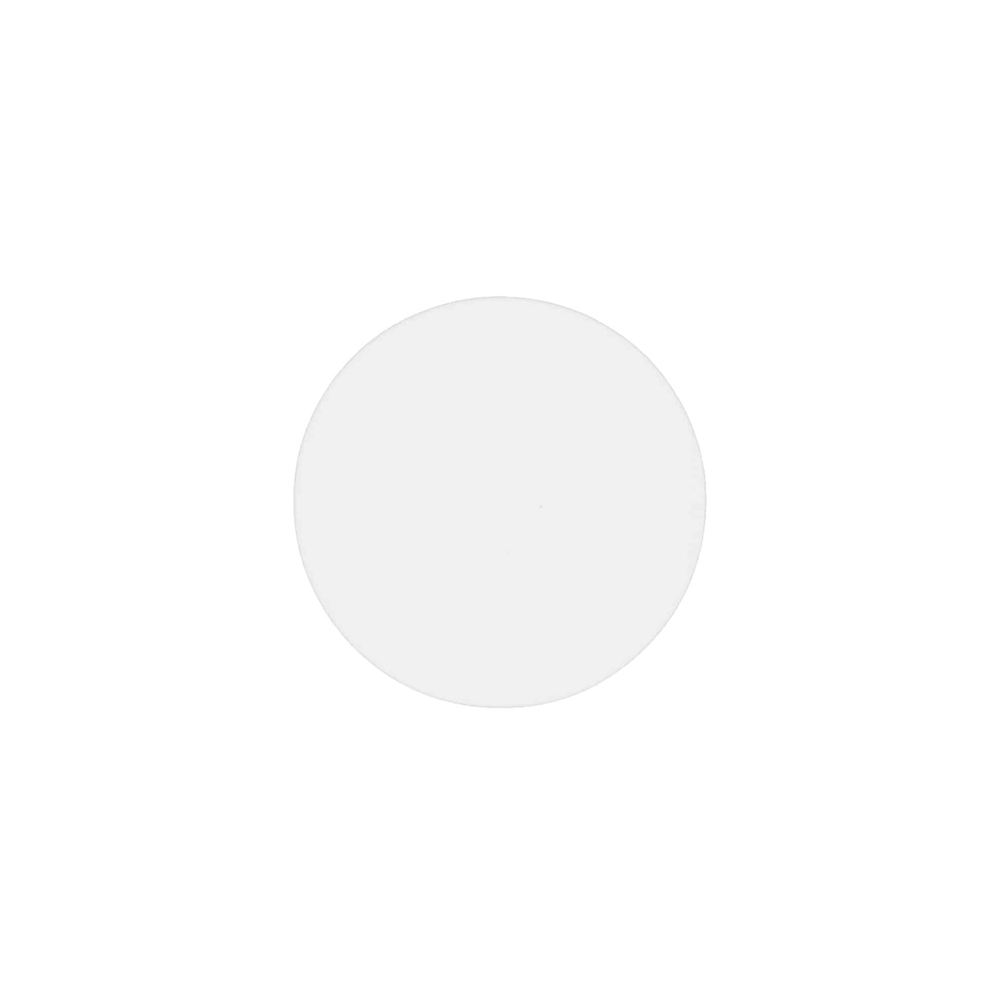 Tappo a vite per 60 ml 'Brown Line', PP, bianco