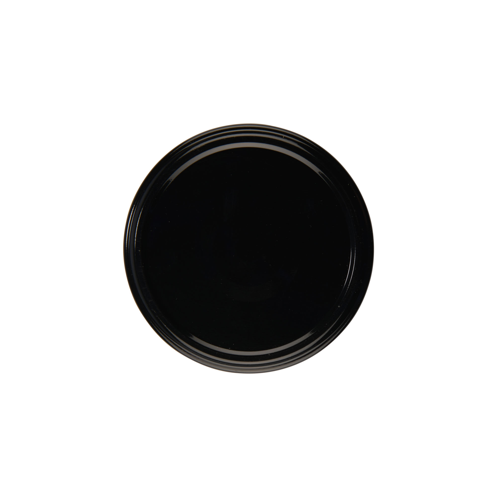 Tappo Twist-Off, lamiera bianca, nero, per bocca: TO 82