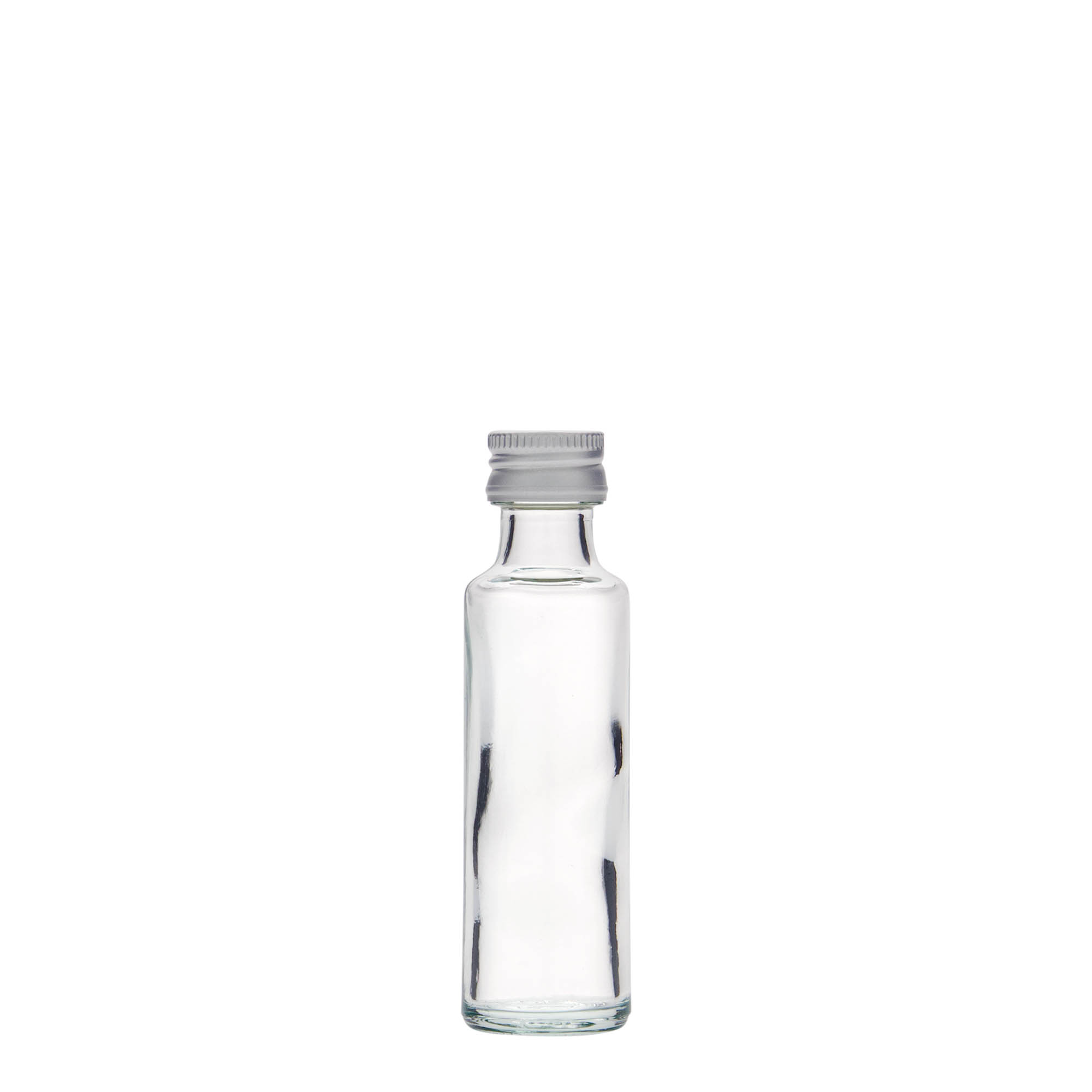 Bottiglia di vetro da 20 ml 'Dorica', bocca: PP 18 Bottiglia di vetro da 20 ml 'Dorica', bocca: PP 18