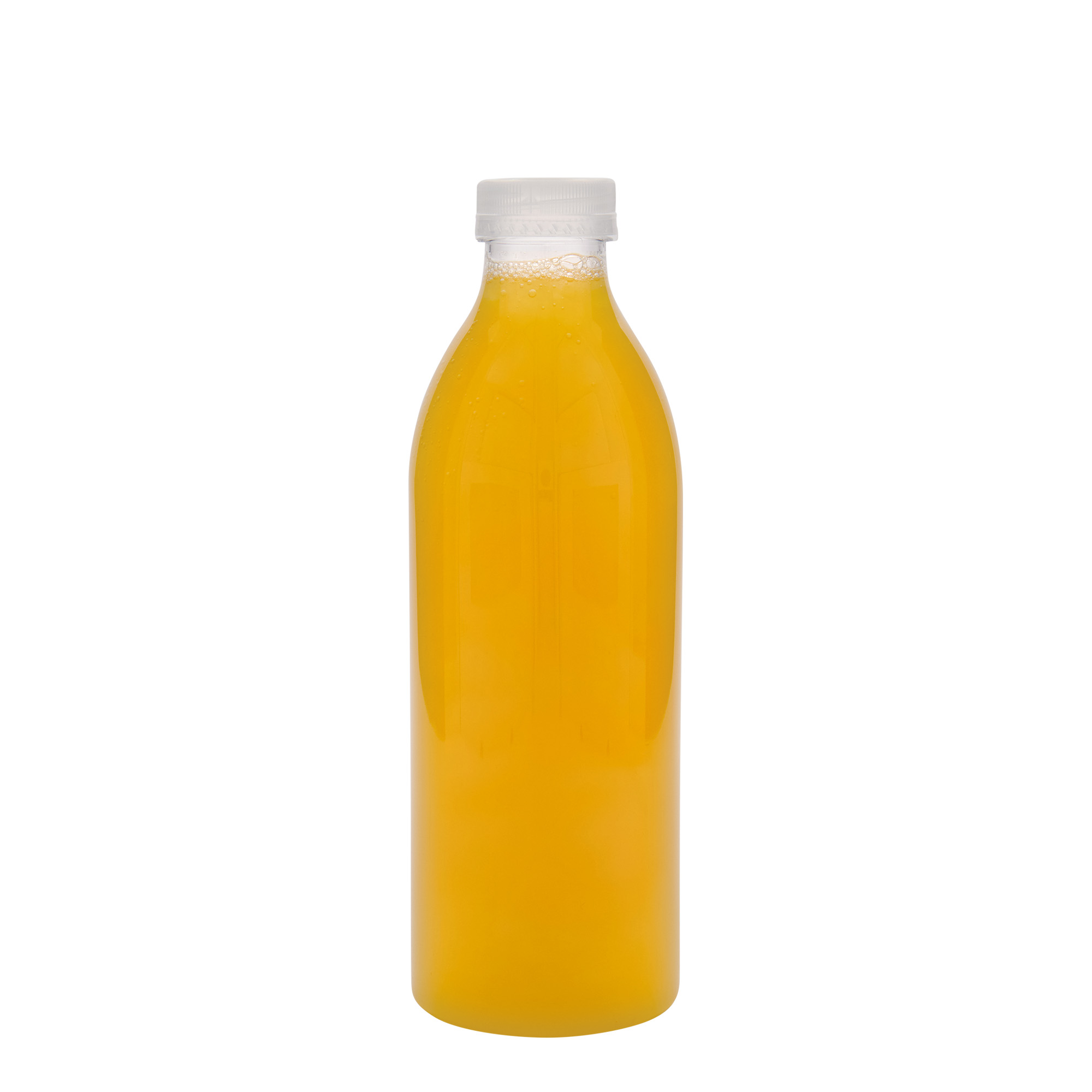Bottiglia PET da 1.000 ml standard, plastica, bocca: 38 mm