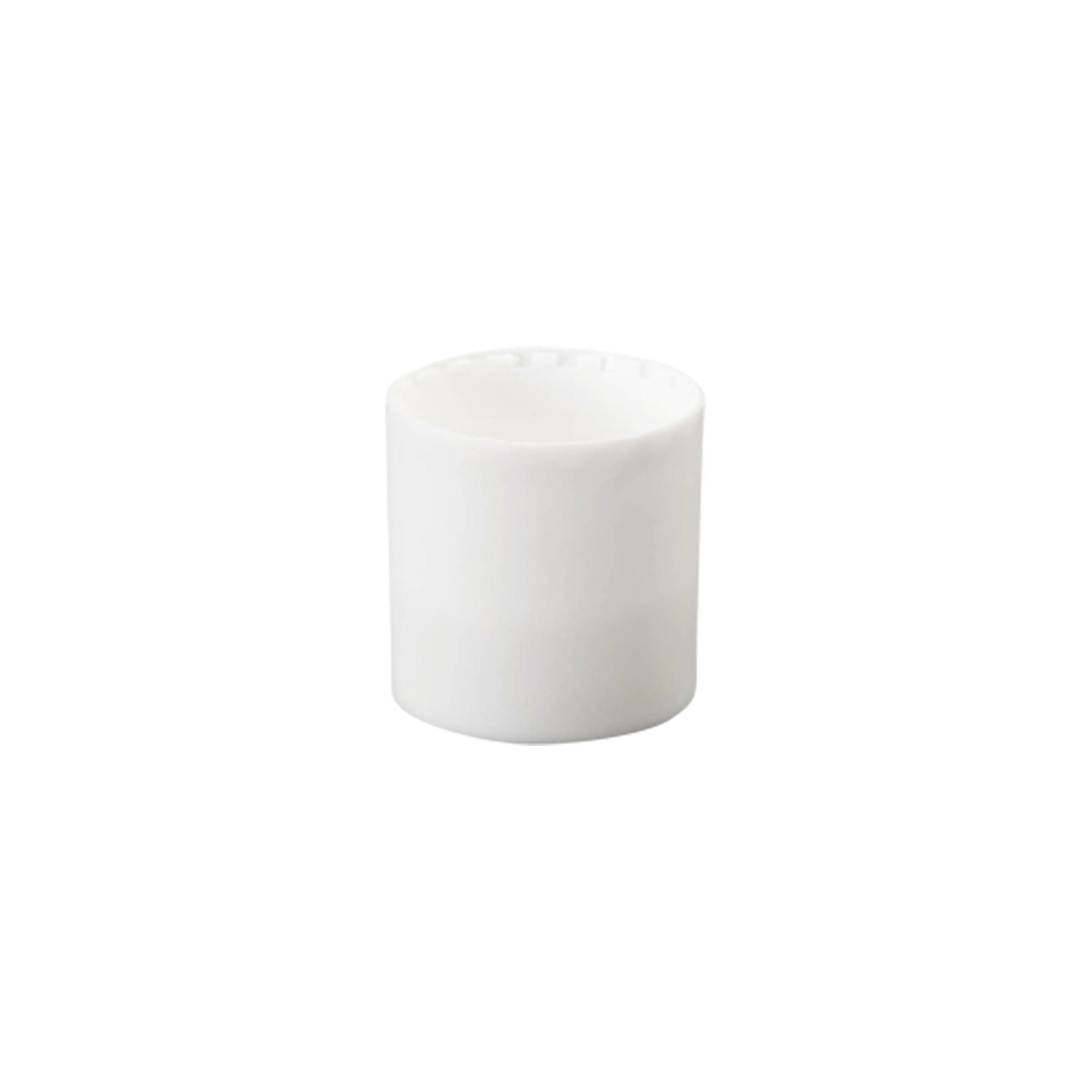 Tappo a vite Disc Top, plastica PP, bianco, per bocca: 24/410