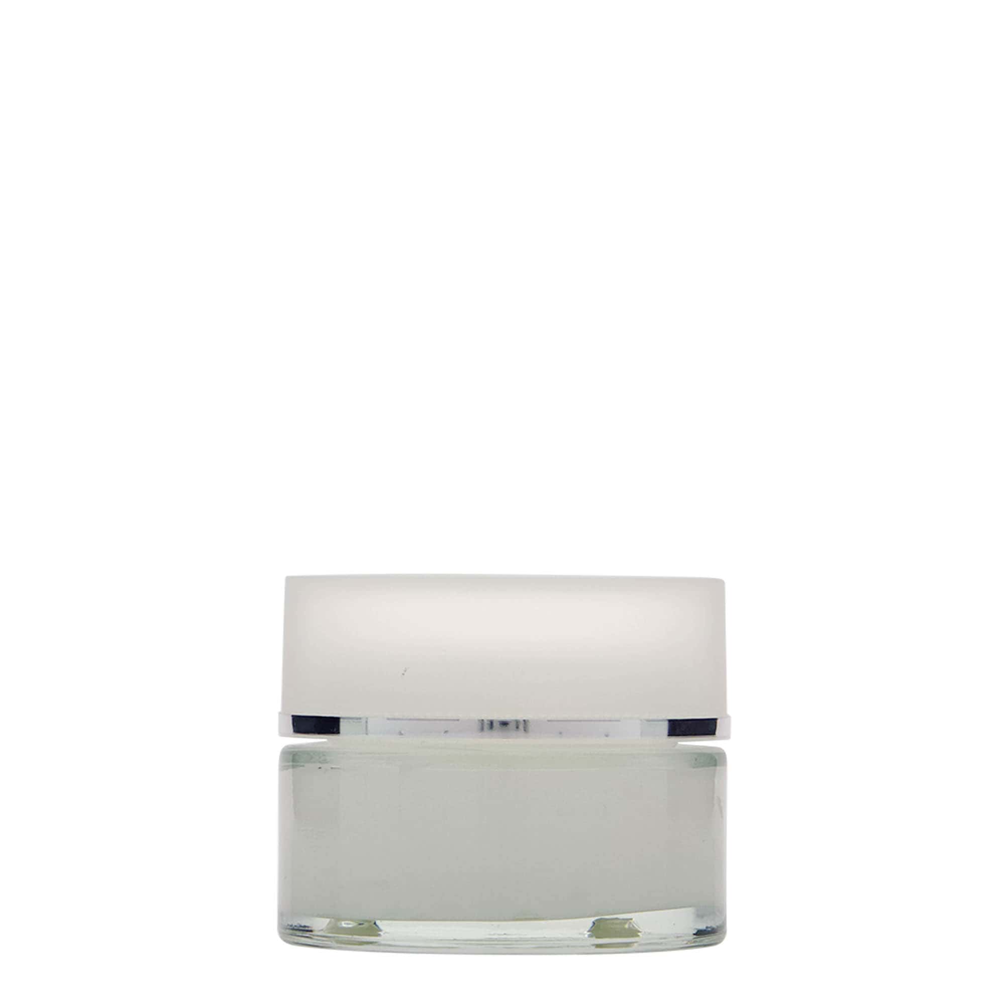 50 ml barattolo 'Clear Edition', vetro, bocca: chiusura a vite