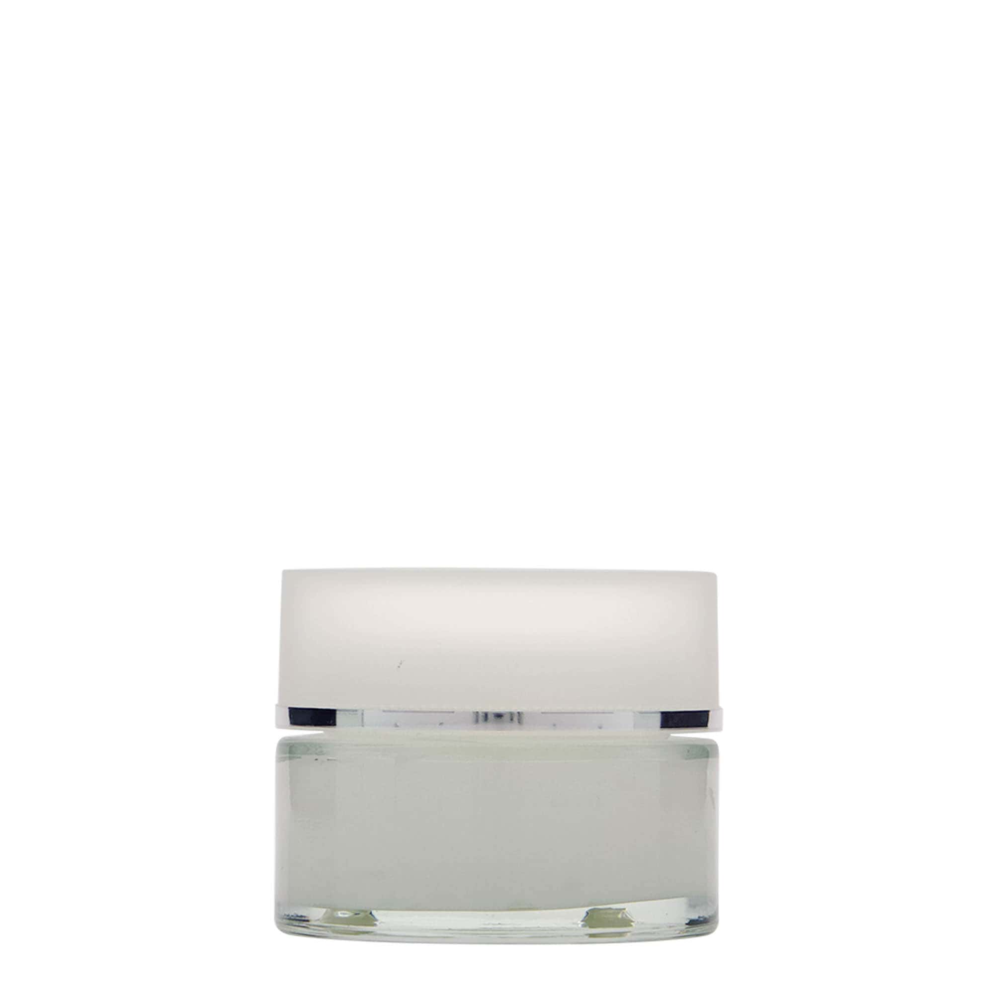 50 ml barattolo 'Clear Edition', vetro, bocca: chiusura a vite
