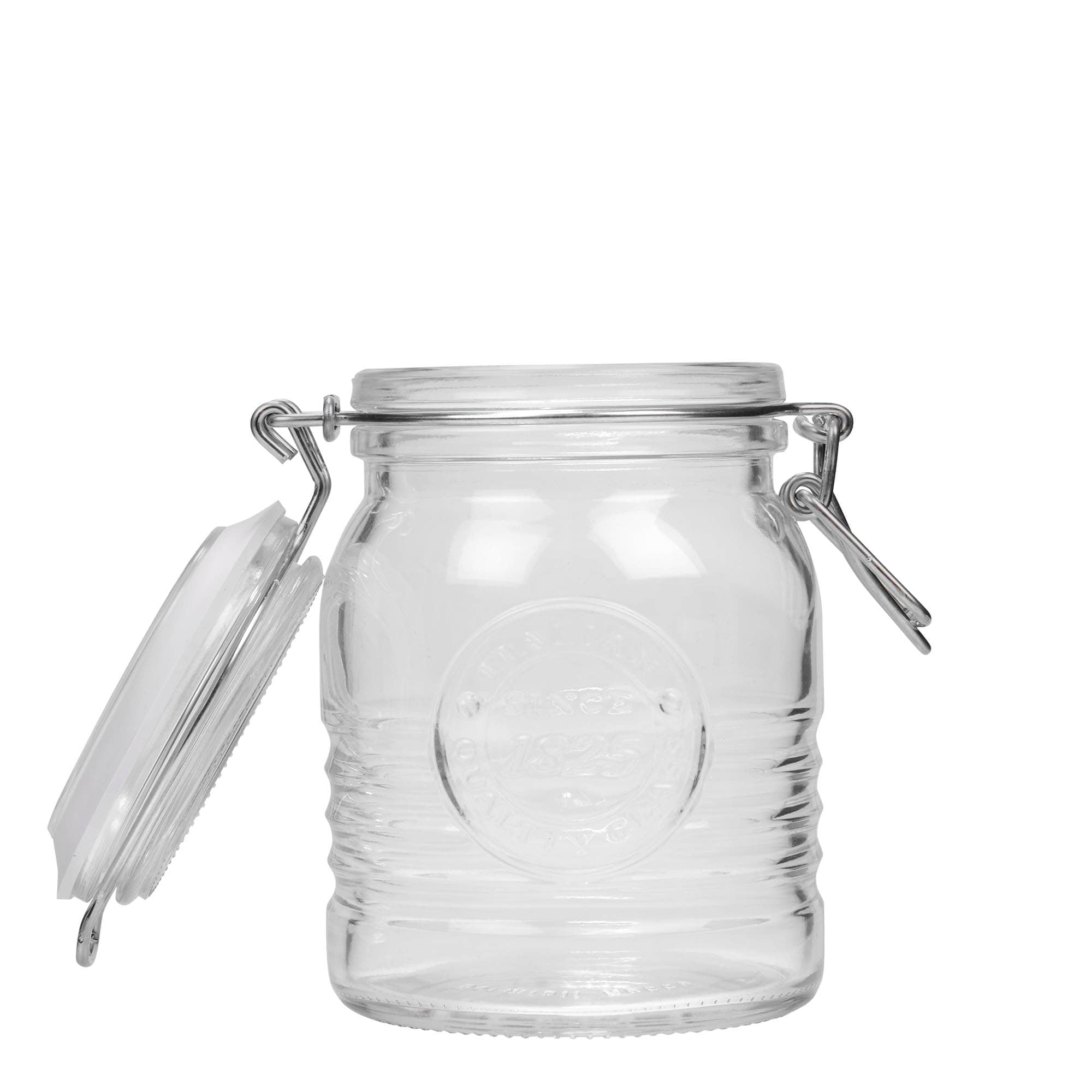 Barattolo con chiusura a filo da 500 ml 'Officina 1825', bocca: chiusura a filo Barattolo con chiusura a filo da 500 ml 'Officina 1825', bocca: chiusura a filo