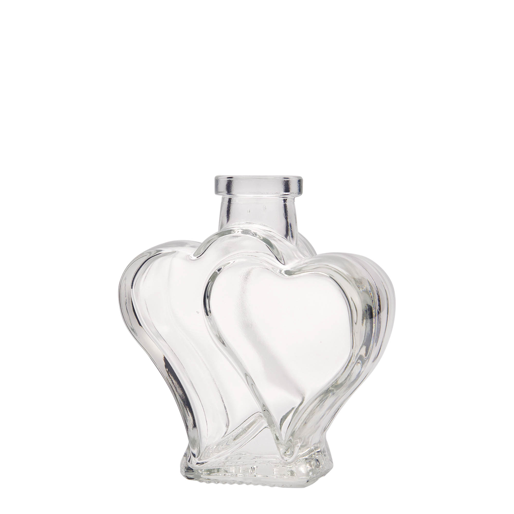 Bottiglia di vetro da 200 ml 'Doppelherz', bocca: sughero Bottiglia di vetro da 200 ml 'Doppelherz', bocca: sughero