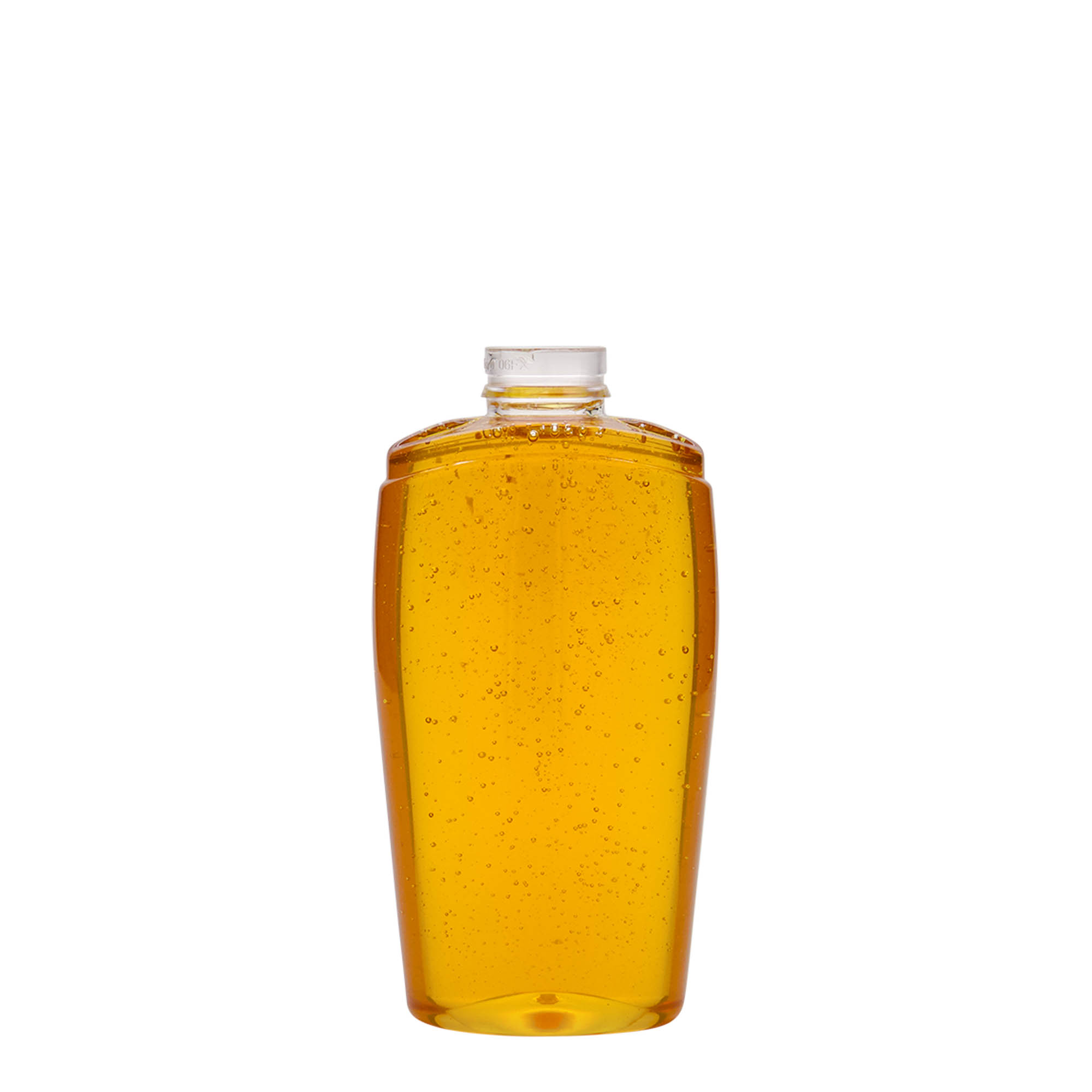 Bottiglia PET da 200 ml 'Squeeze', ovale, plastica