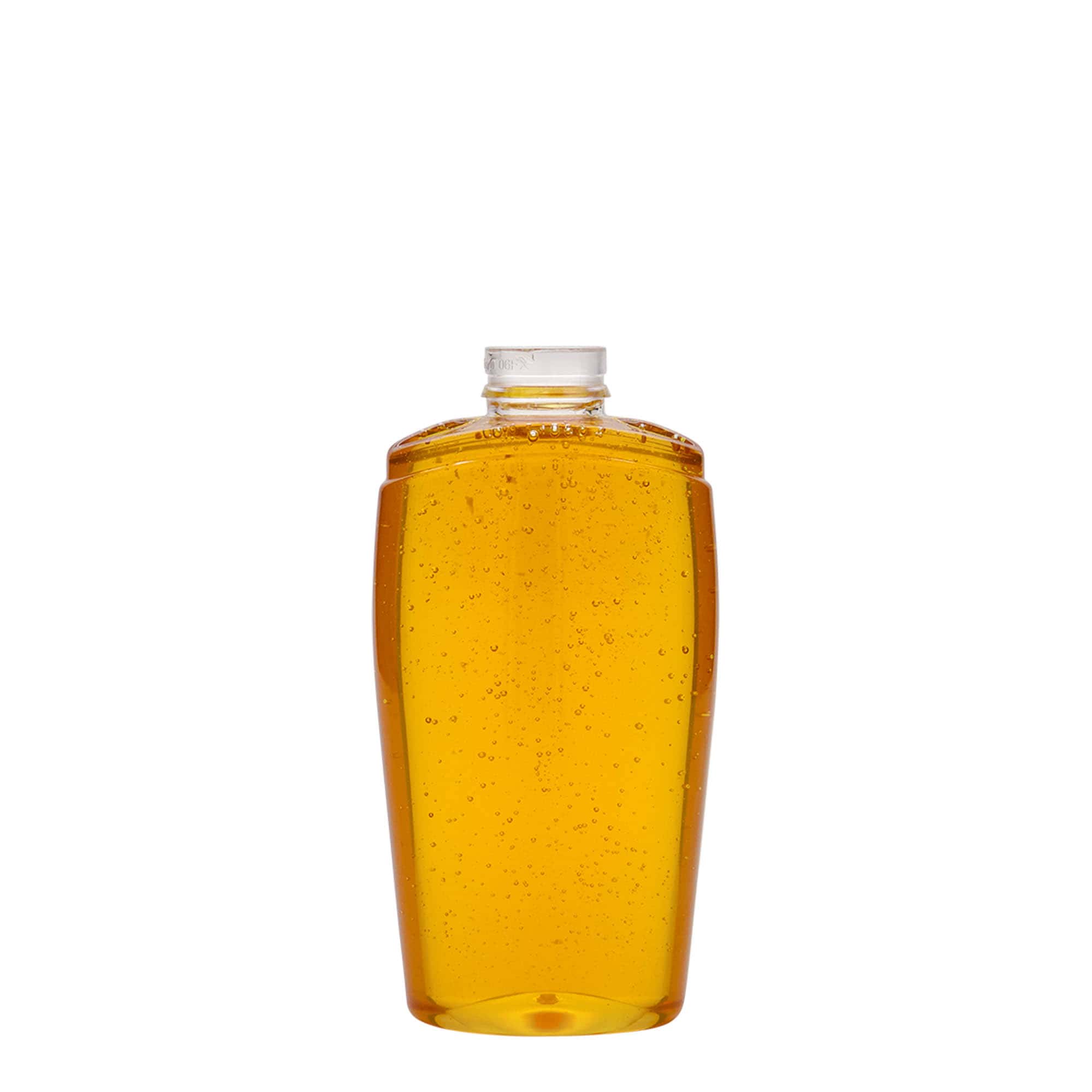 Bottiglia PET da 200 ml 'Squeeze', ovale, plastica