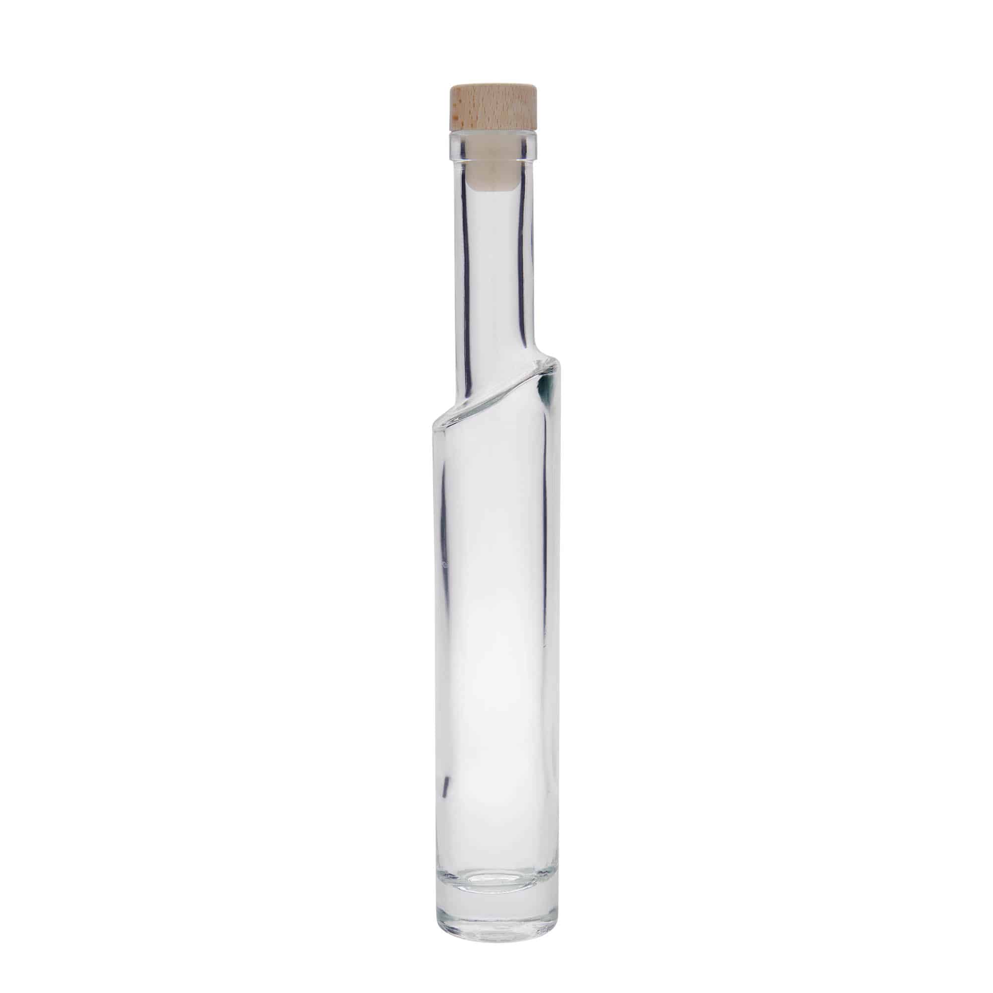 Bottiglia di vetro da 200 ml 'Feeling', bocca: sughero