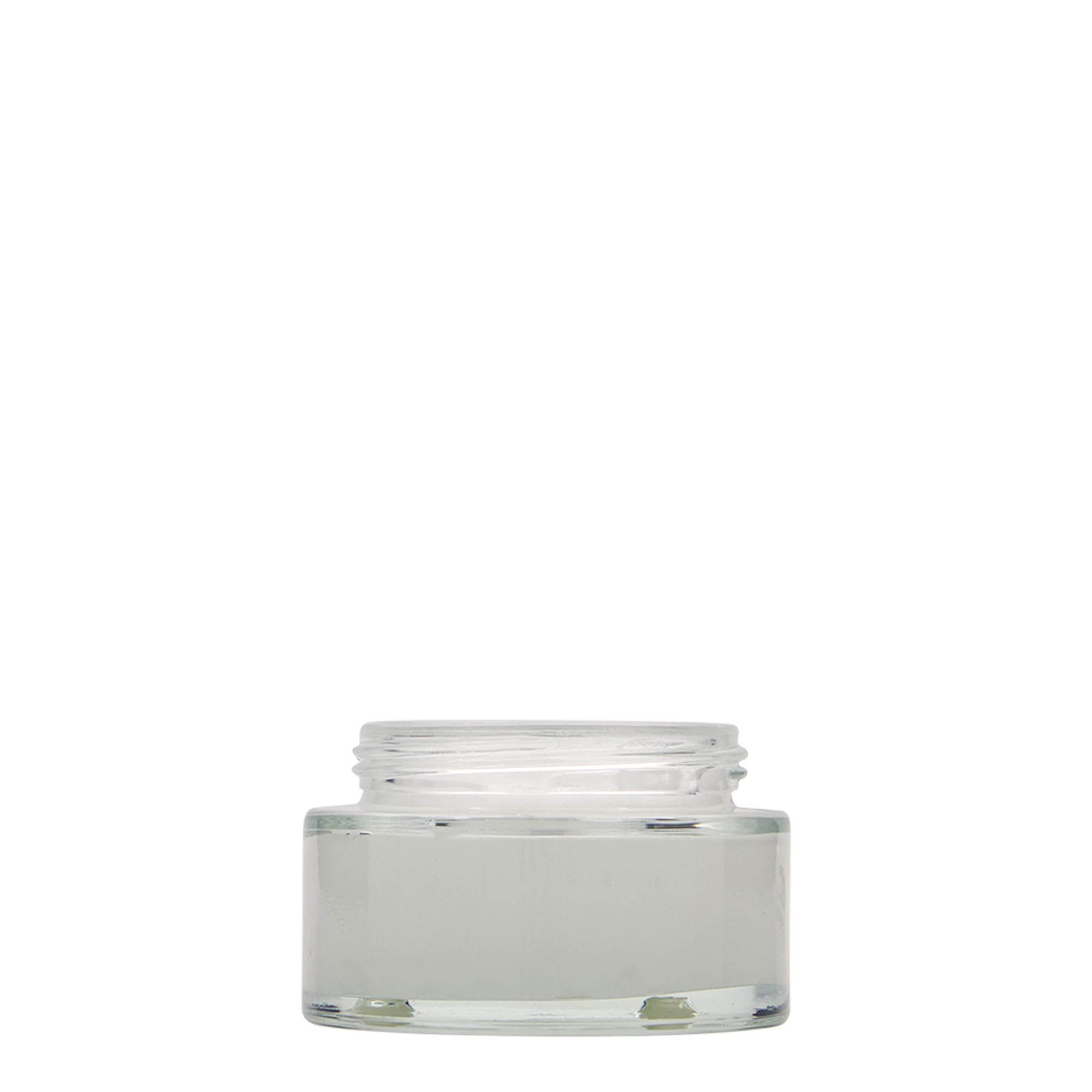 50 ml Contenitore cosmetico 'Clear Edition', vetro, imboccatura: a vite