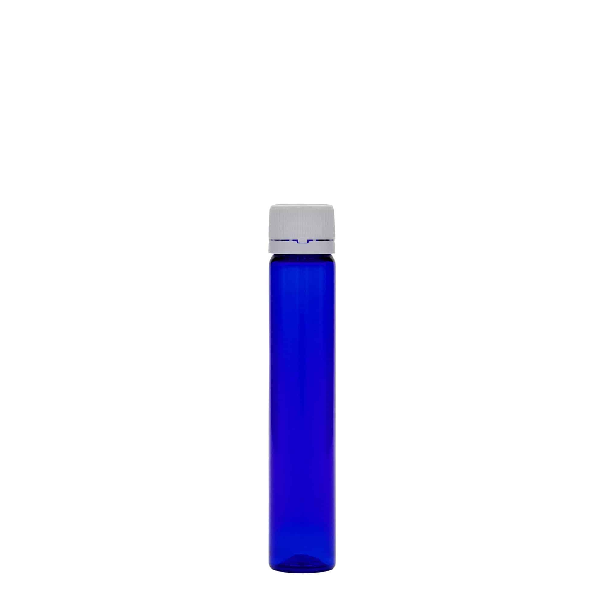 25 ml Tubetto PET, plastica, blu reale, imboccatura: a vite