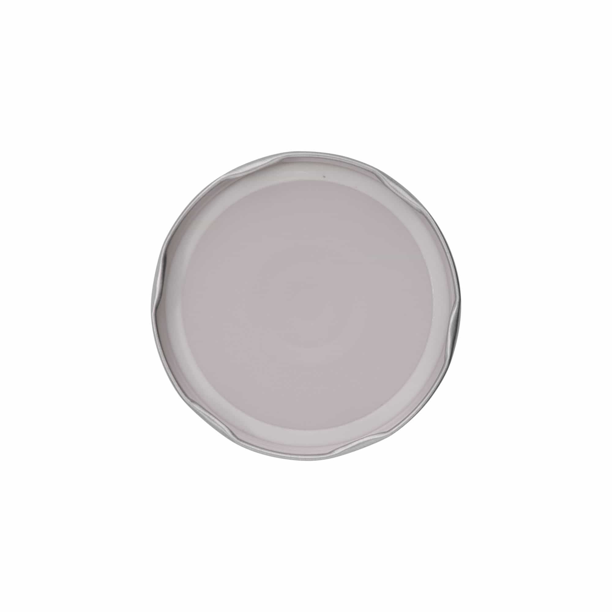 Tappo Twist-Off, banda stagnata, argento, per imboccatura: TO 82