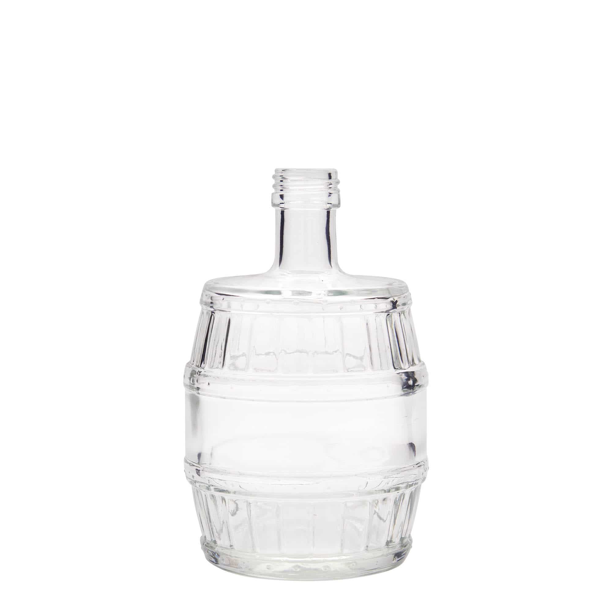 500 ml Bottiglia di vetro 'Fass', imboccatura: PP 28 500 ml Bottiglia di vetro 'Fass', imboccatura: PP 28
