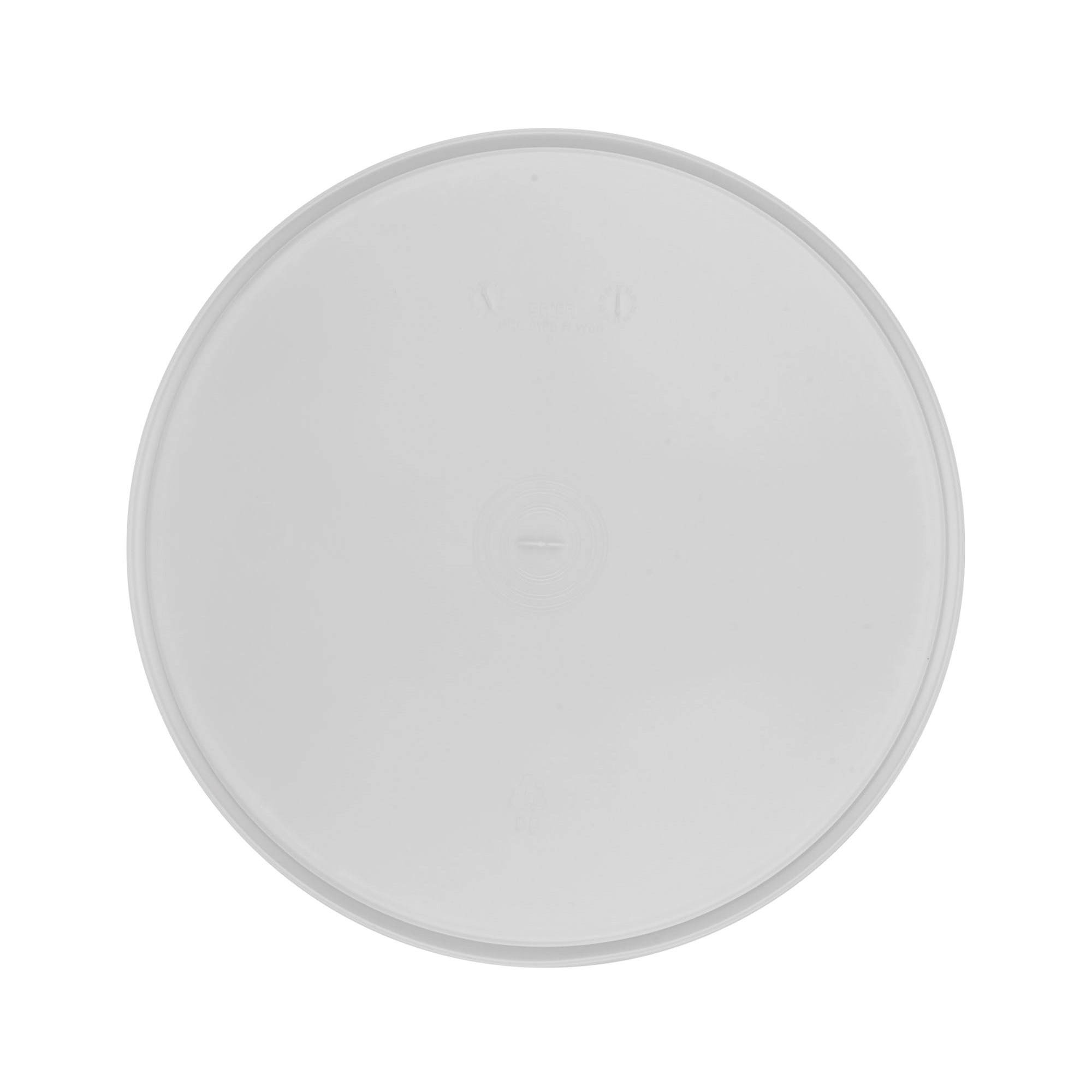 Coperchio per secchio da 20 l, plastica PP, bianco