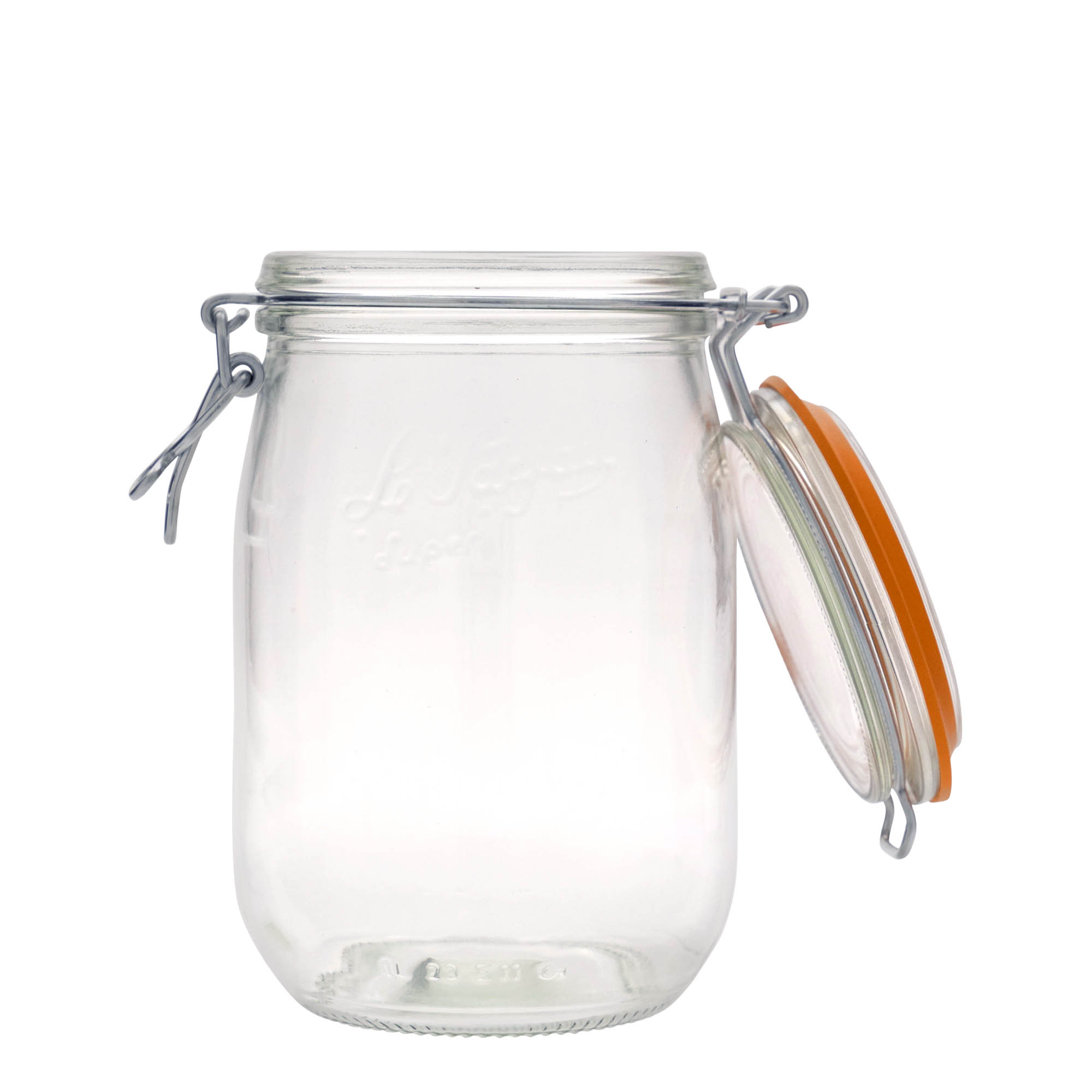 1.000 ml barattolo con chiusura a leva 'Le Parfait Super Bocal', bocca: chiusura a leva