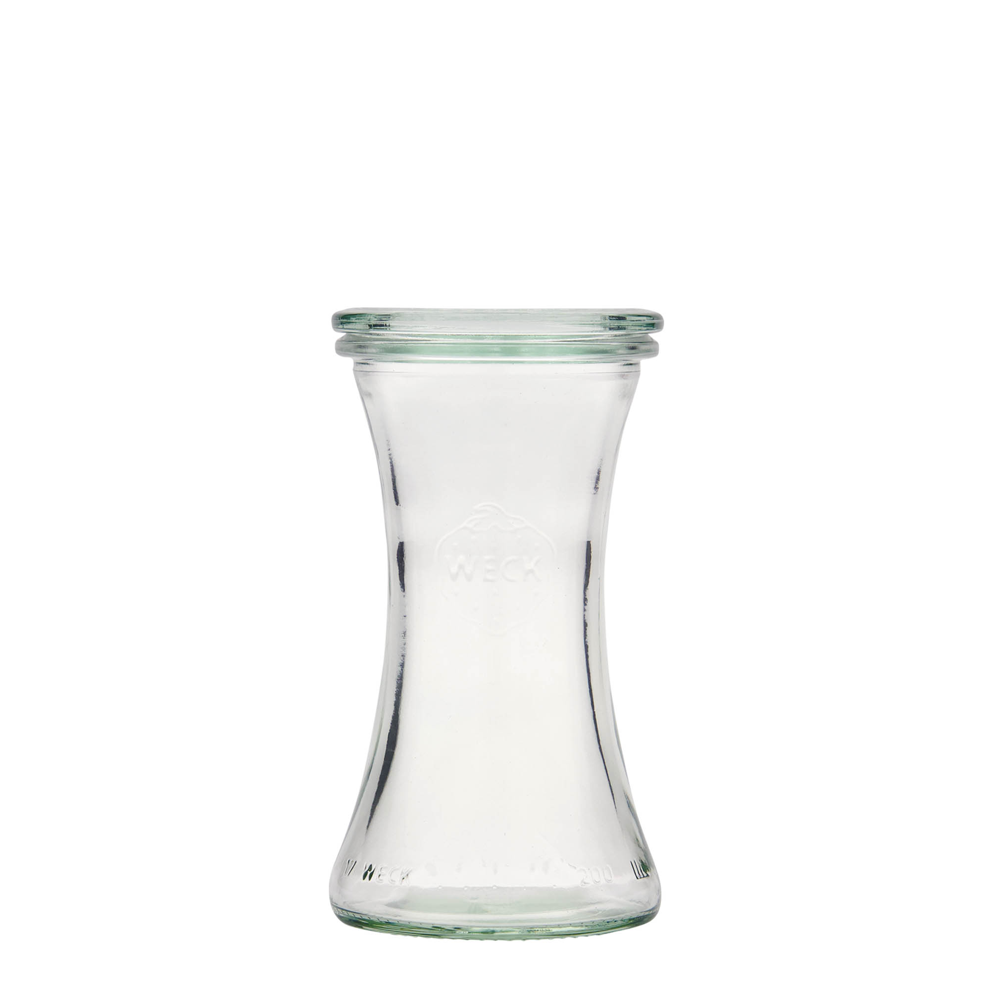 200 ml vaso WECK per specialità, bocca: bordo tondo 200 ml vaso WECK per specialità, bocca: bordo tondo