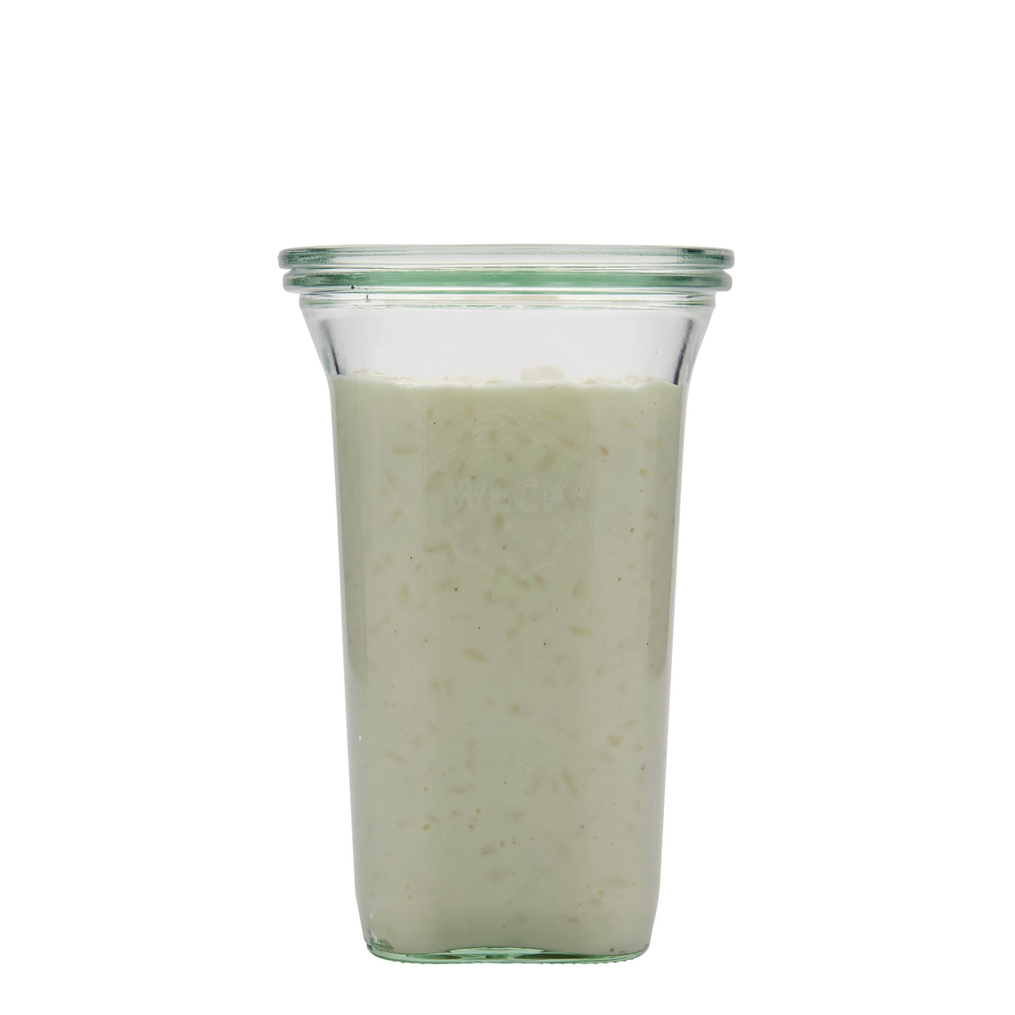 795 ml WECK-Quadroglas, quadrato, bocca: bordo tondo 795 ml WECK-Quadroglas, quadrato, bocca: bordo tondo