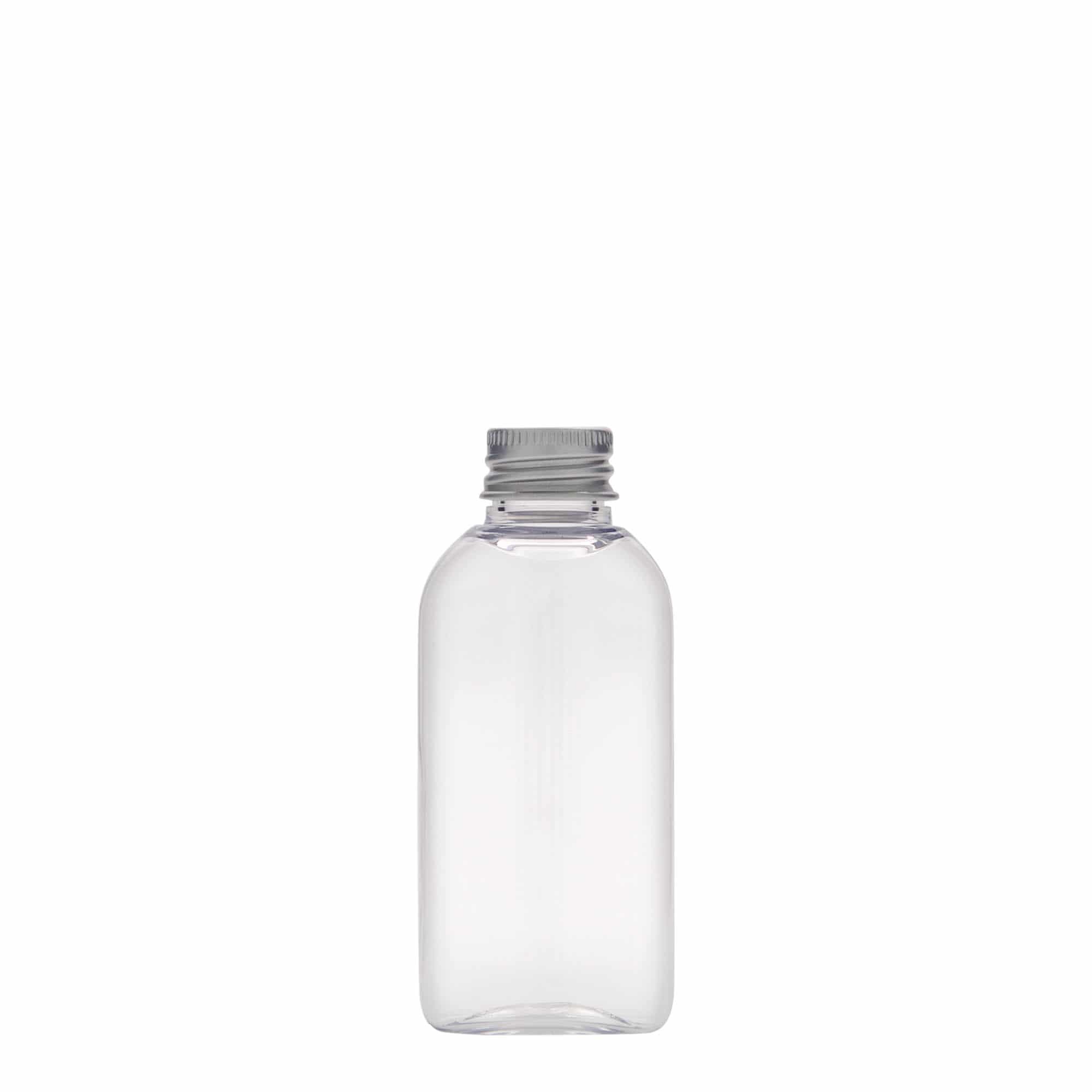 Bottiglia PET da 50 ml 'Iris', ovale, plastica, bocca: 20/410