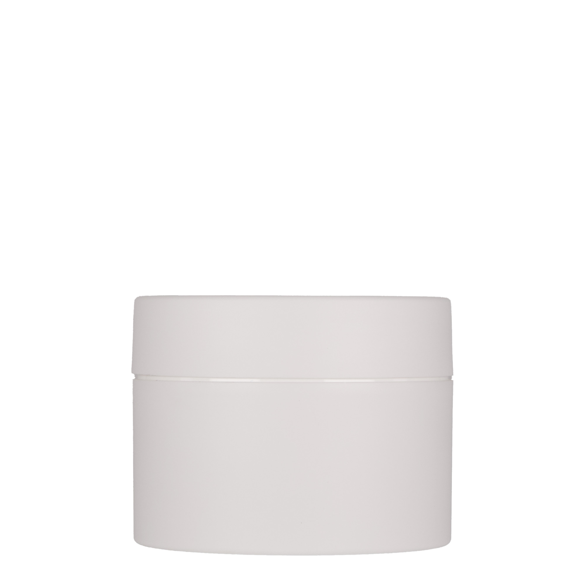 200 ml barattolo in plastica 'Antonella', PP, bianco, bocca: chiusura a vite 200 ml barattolo in plastica 'Antonella', PP, bianco, bocca: chiusura a vite