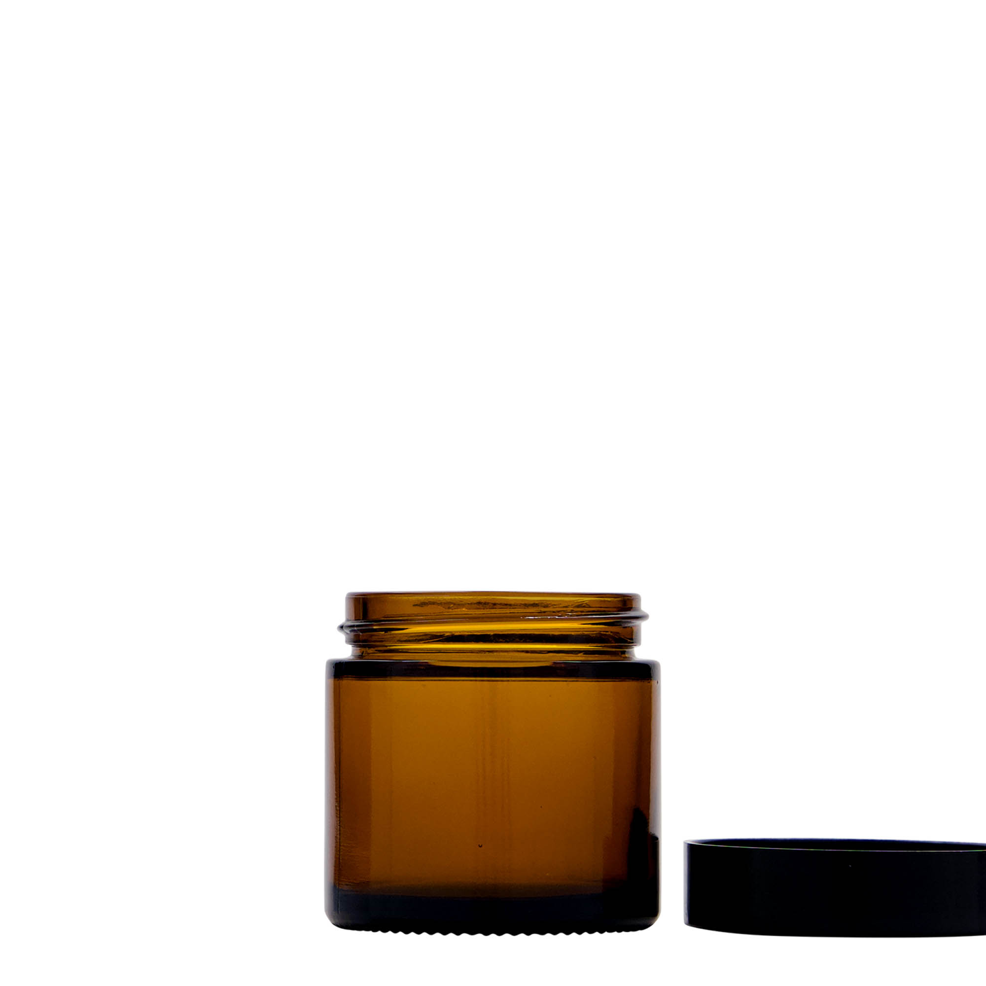 60 ml barattolo 'Brown Line', vetro, marrone, bocca: chiusura a vite 60 ml barattolo 'Brown Line', vetro, marrone, bocca: chiusura a vite