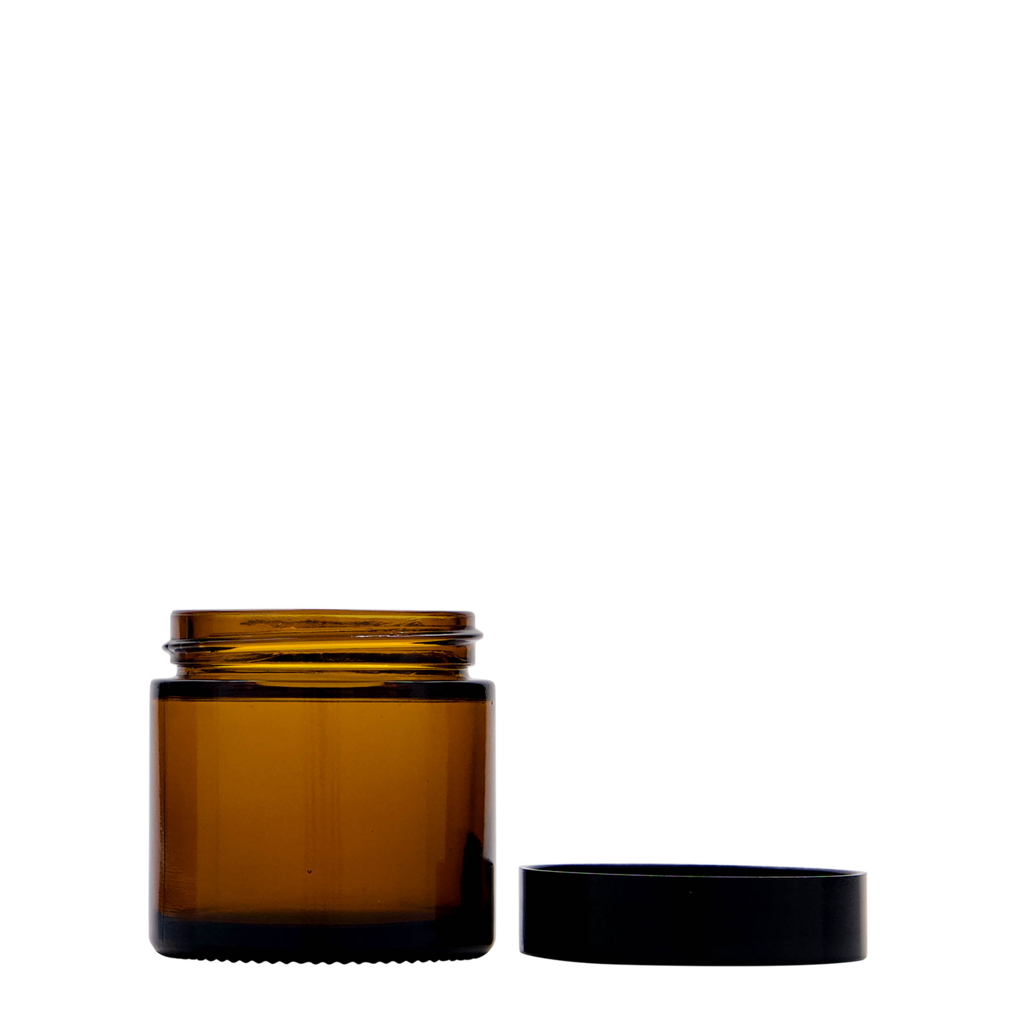 60 ml barattolo 'Brown Line', vetro, marrone, bocca: chiusura a vite 60 ml barattolo 'Brown Line', vetro, marrone, bocca: chiusura a vite