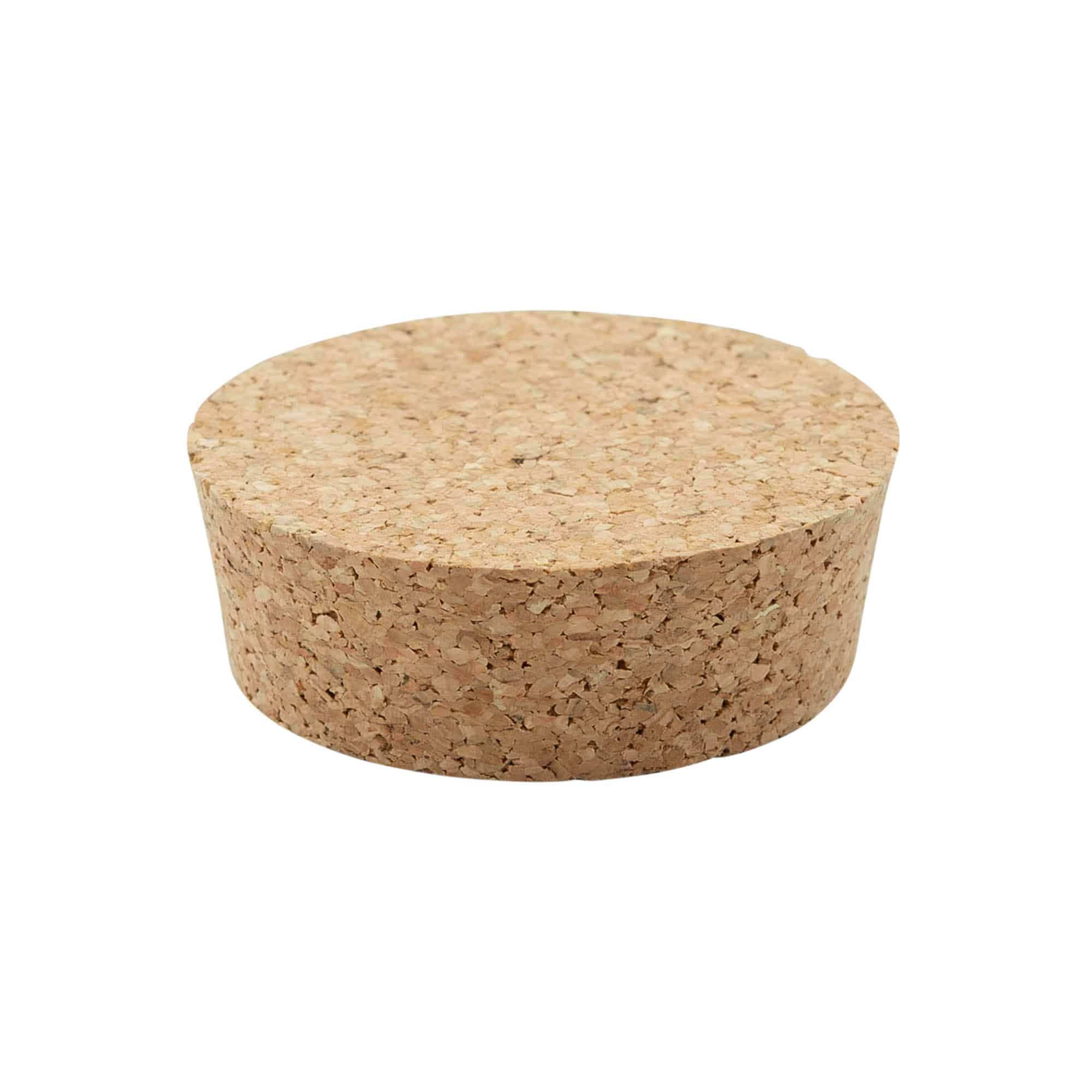 Tappi di sughero 54-60 x 27, sughero pressato, beige, per imboccatura: fascetta