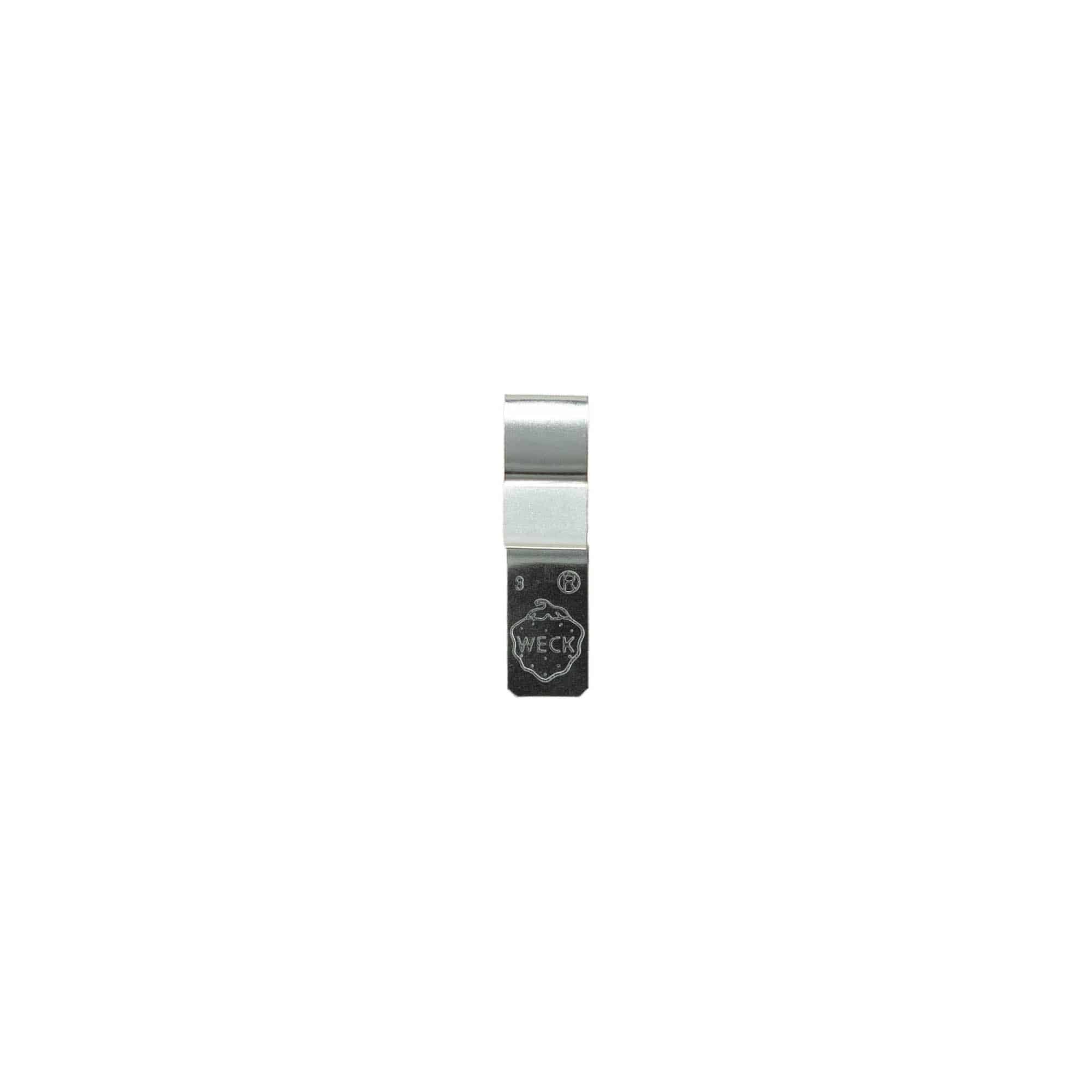 Clip per vasetti WECK , acciaio inossidabile, argento Clip per vasetti WECK , acciaio inossidabile, argento