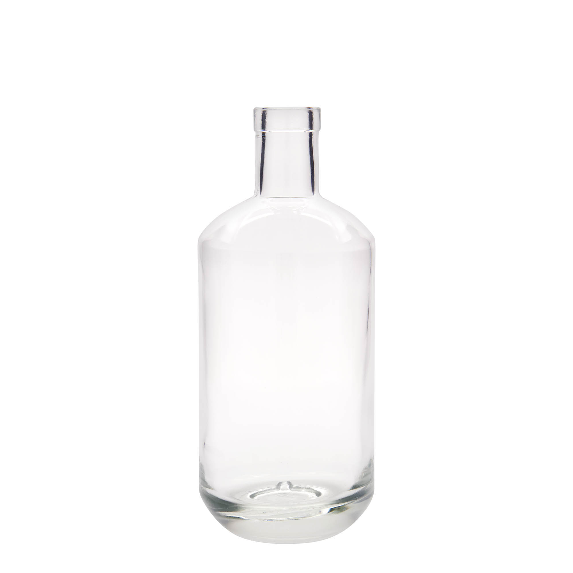 Bottiglia di vetro da 700 ml 'Vienna', bocca: tappo di sughero Bottiglia di vetro da 700 ml 'Vienna', bocca: tappo di sughero