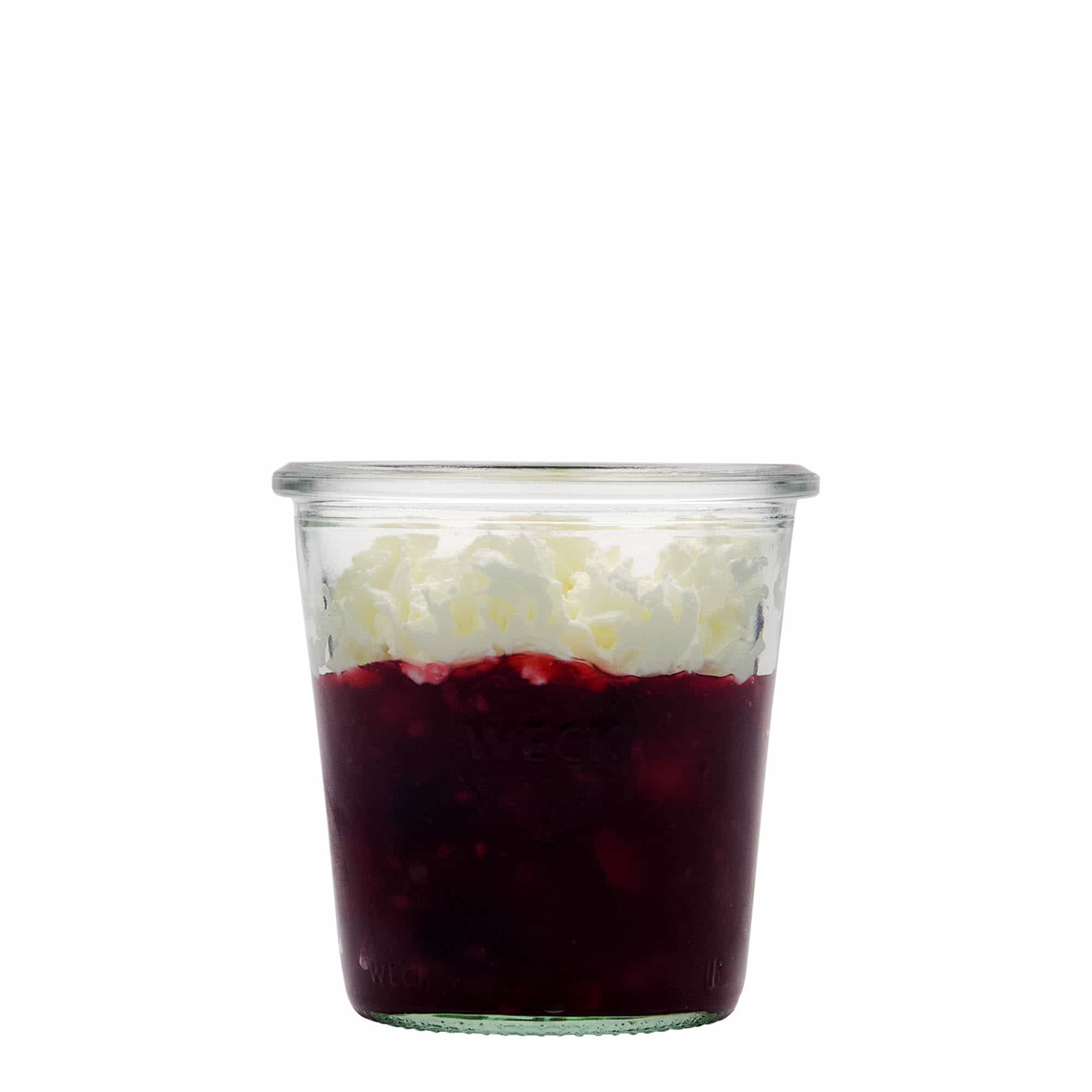 290 ml Vasetto WECK Dritto, vetro, imboccatura: bordo rotondo