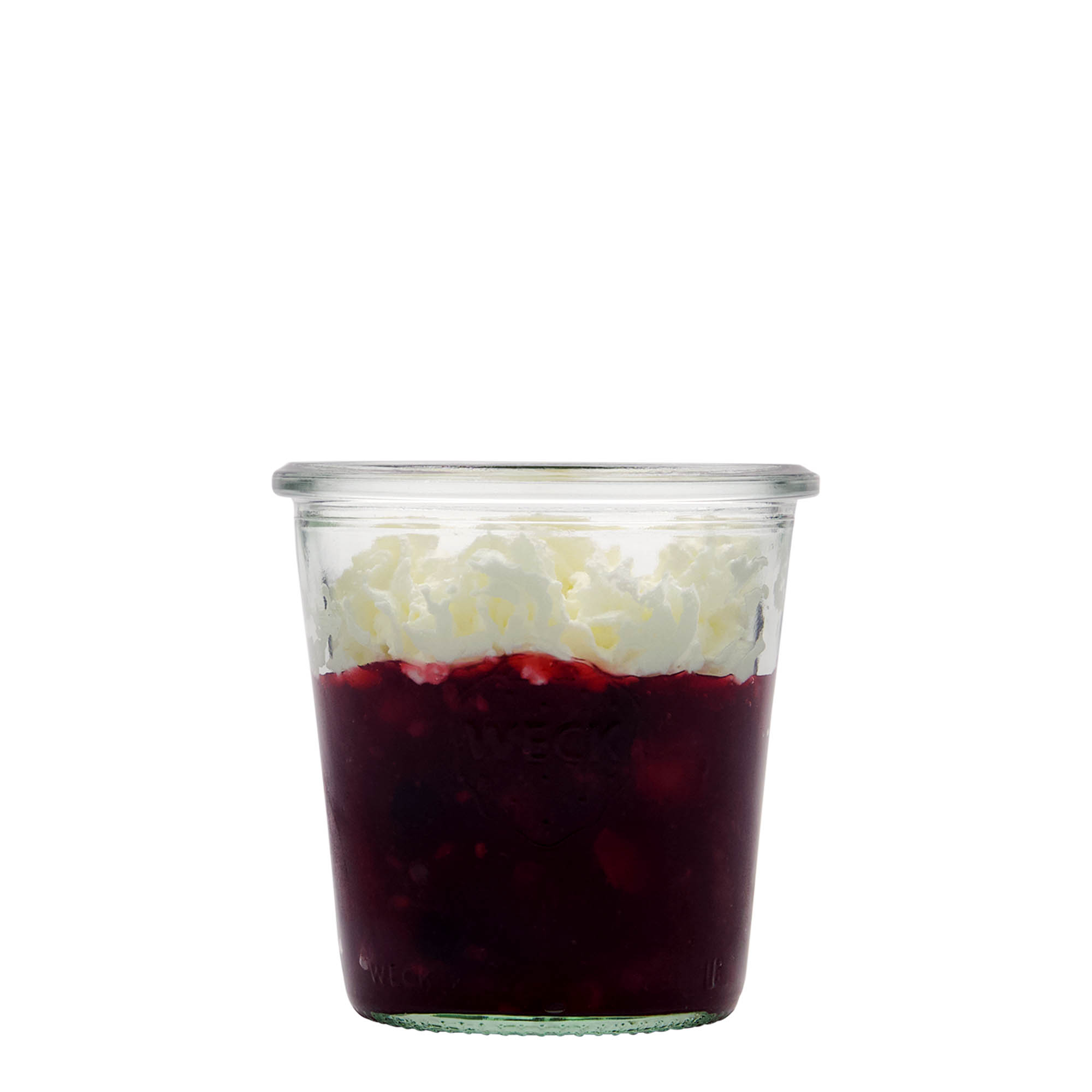 290 ml barattolo WECK a bocca larga, bordo arrotondato 290 ml barattolo WECK a bocca larga, bordo arrotondato