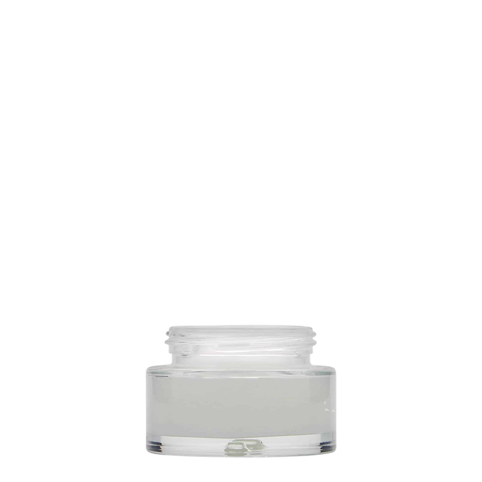 Vaso da 30 ml 'Clear Edition', vetro, bocca: chiusura a vite