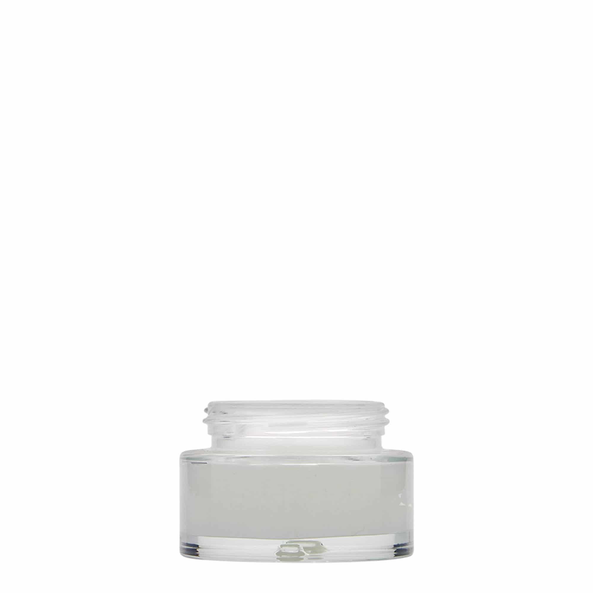 Vaso da 30 ml 'Clear Edition', vetro, bocca: chiusura a vite