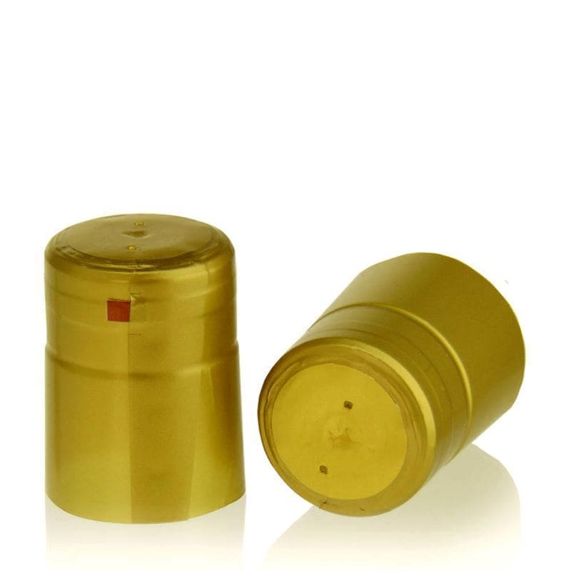 Capsula termoretraibile 32x41, plastica PVC, oro