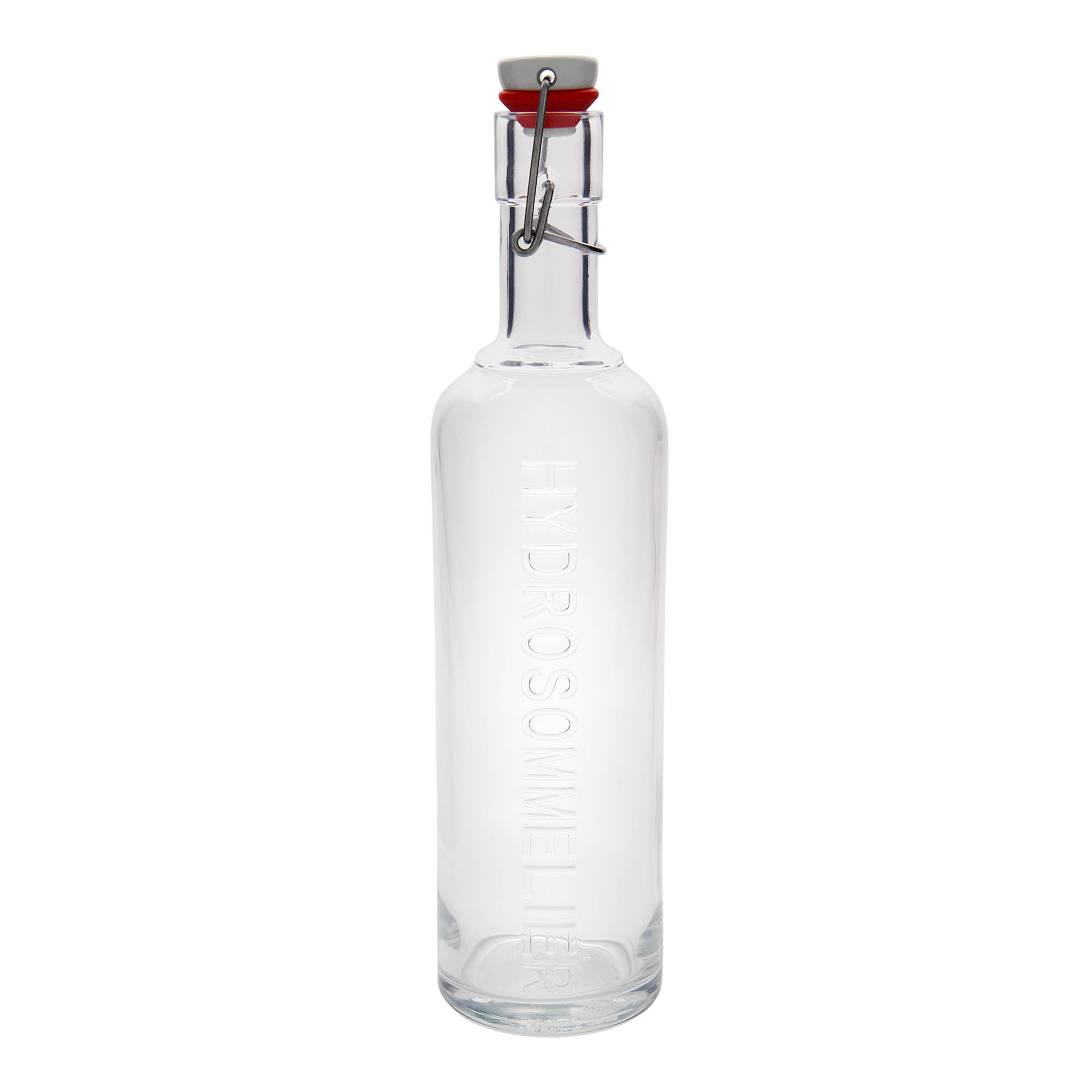 Bottiglia di vetro da 1.000 ml 'Optima Hydrosommelier', bocca: chiusura a leva