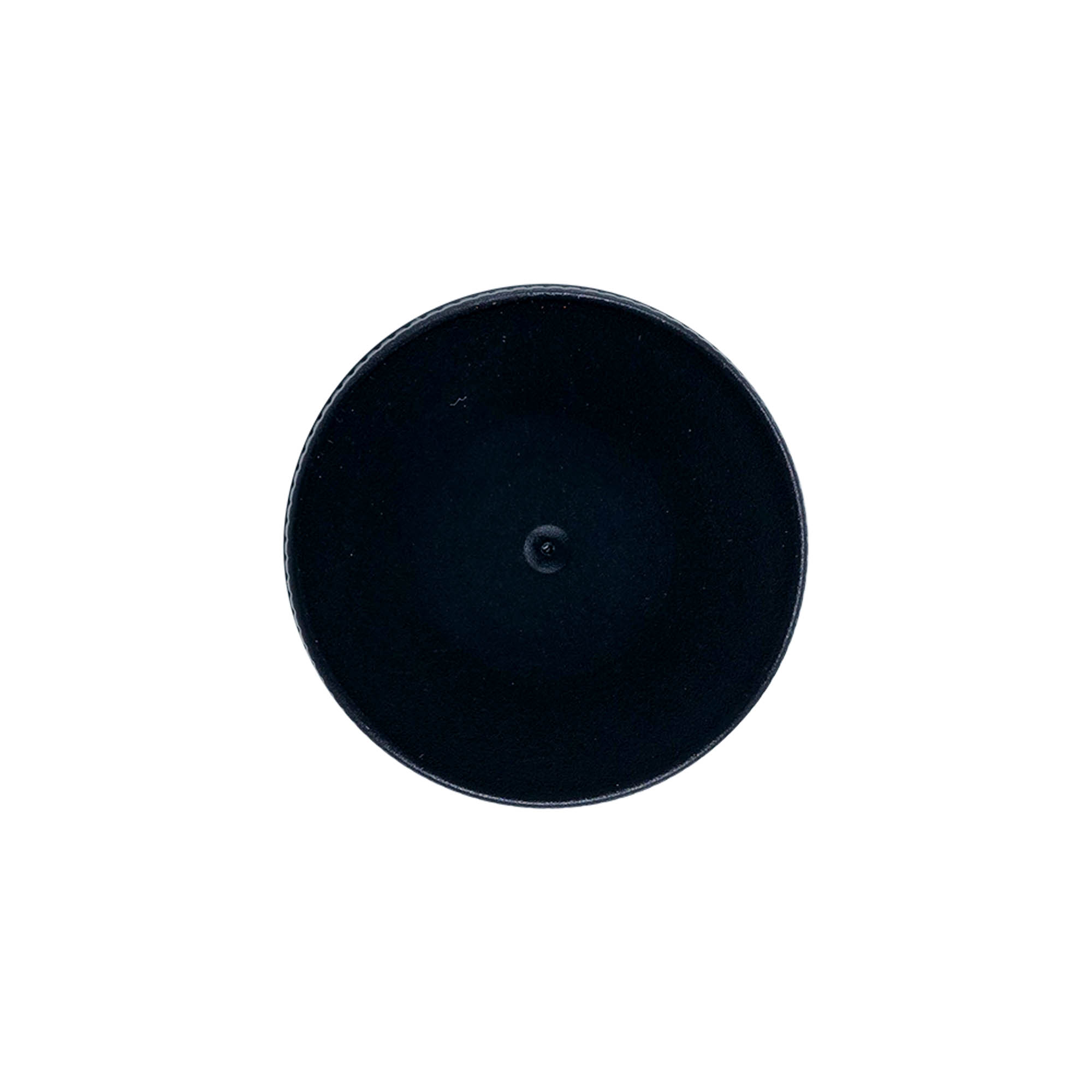 Tappo a vite con inserto in EPE, plastica PP, nero, per bocca: DIN 40 Tappo a vite con inserto in EPE, plastica PP, nero, per bocca: DIN 40