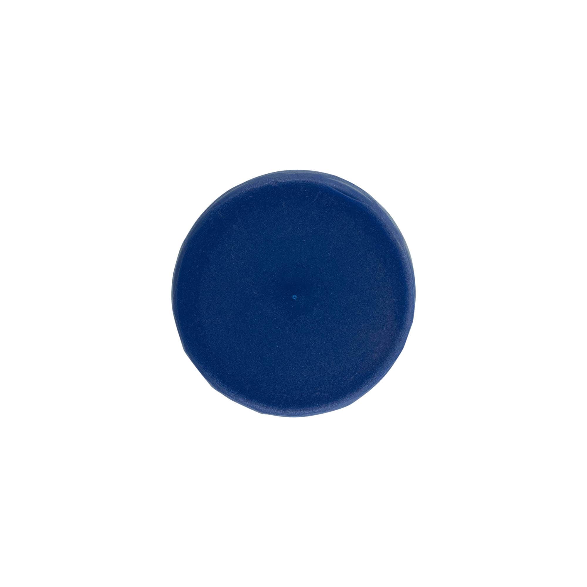 Coperchio a calotta per vaso in ceramica a collo stretto, plastica HDPE, blu