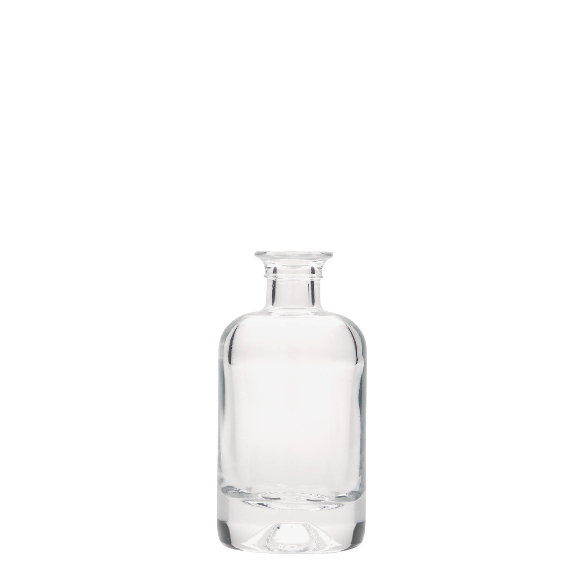 Bottiglia in vetro da 40 ml da farmacista, bocca: tappo di sughero Bottiglia in vetro da 40 ml da farmacista, bocca: tappo di sughero
