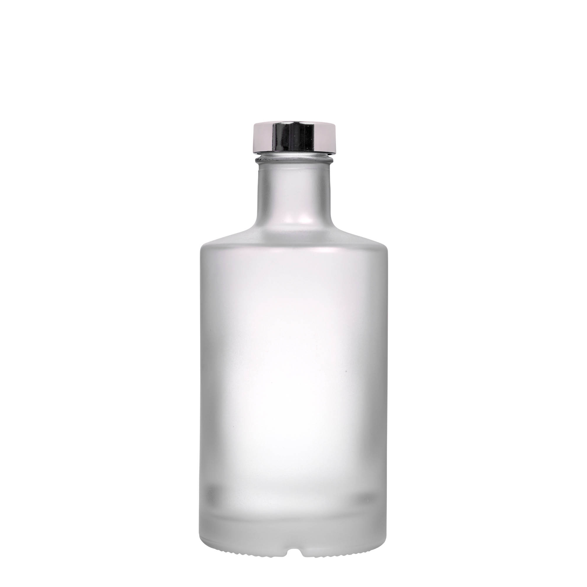 Bottiglia di vetro da 500 ml 'Caroline', ghiacciata, bocca: GPI 33 Bottiglia di vetro da 500 ml 'Caroline', ghiacciata, bocca: GPI 33